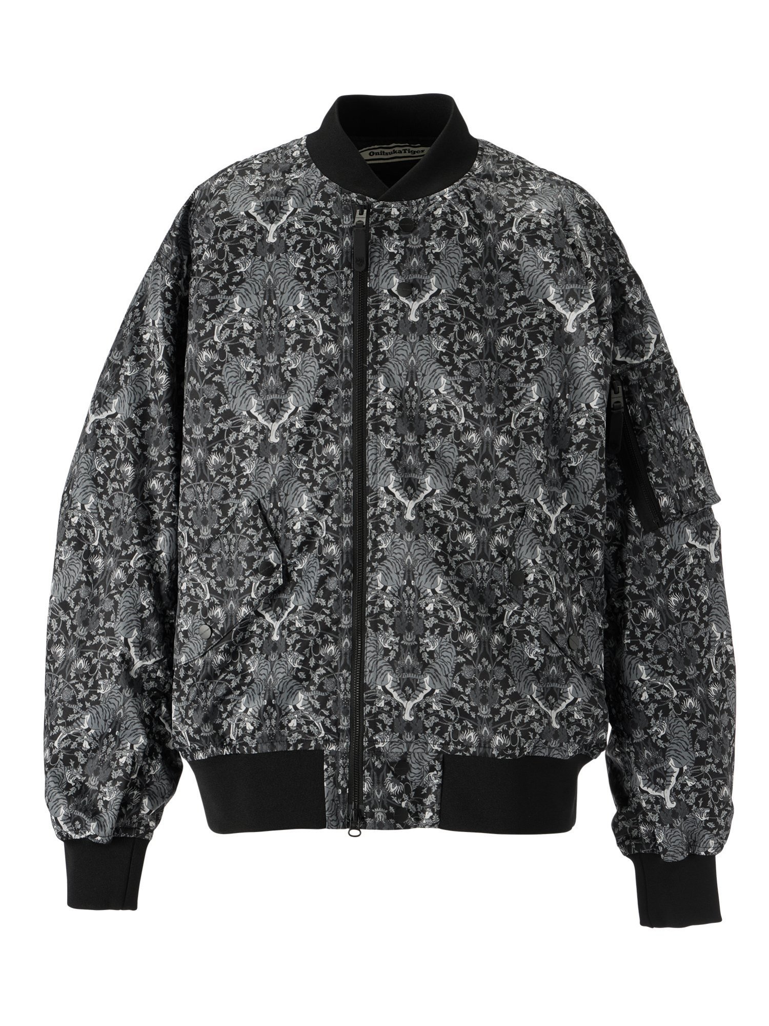楽天市場】【公式ショップ】PRINTED BOMBER JACKET Onitsuka