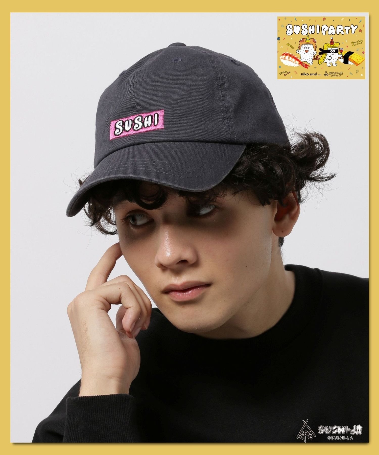 楽天市場】(M)ジュラシックコラボCAP niko and  ニコアンド
