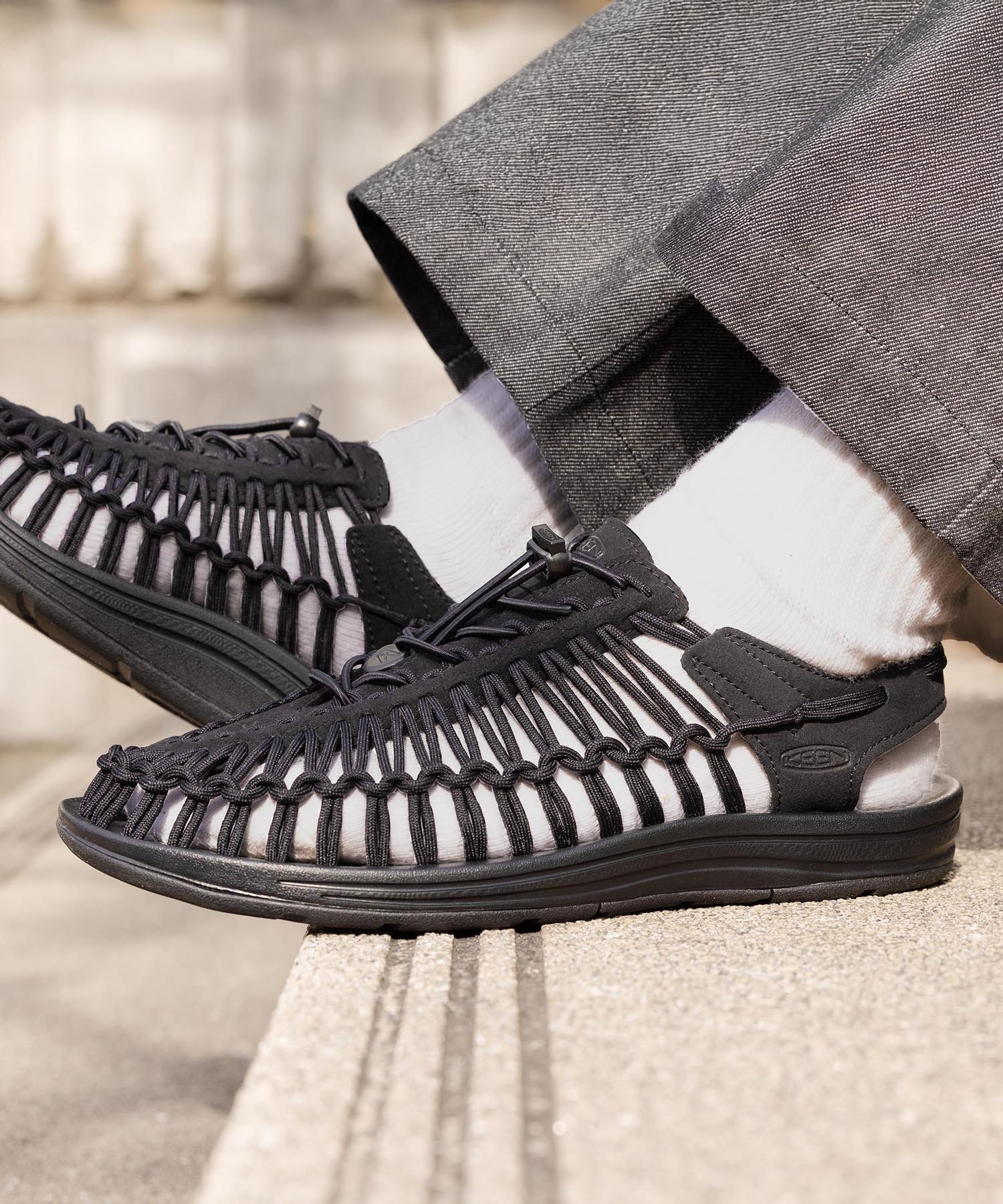 【美品】KEEN ユニーク ブラック メンズ ユニーク | ユニーク | KEEN公式オンラインストア