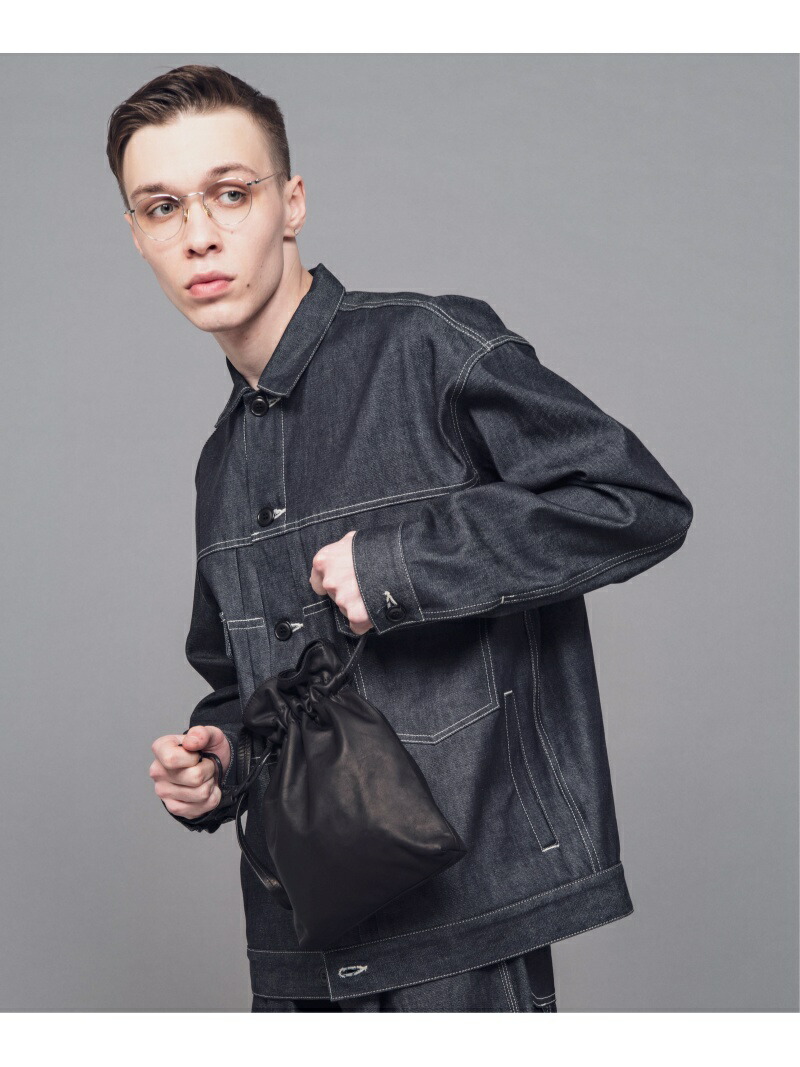 楽天市場】MR.OLIVE ウォータープルーフ ライトレザー/巾着バッグ