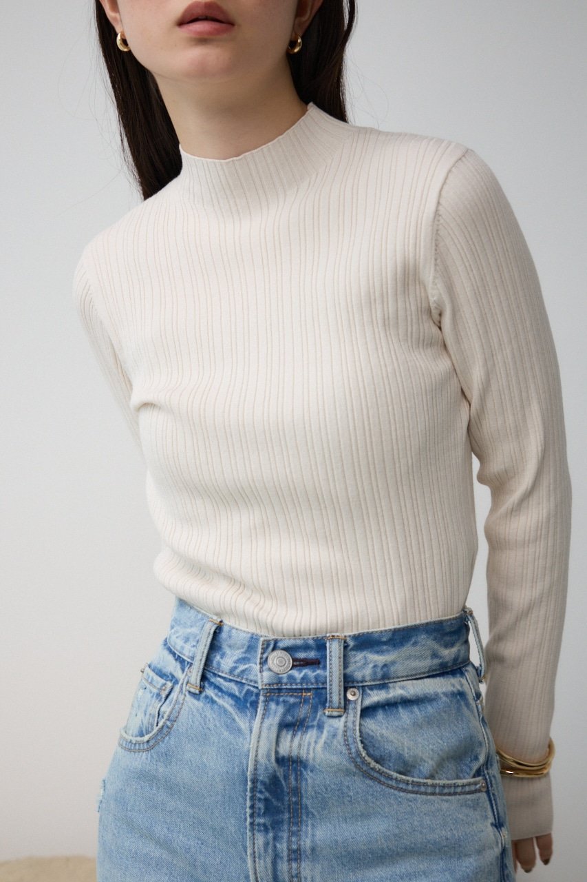 【新品】ランダムリブフレアカフスニット ランダムリブフレアカフスニット|LANVIN en Bleu | LANVIN en