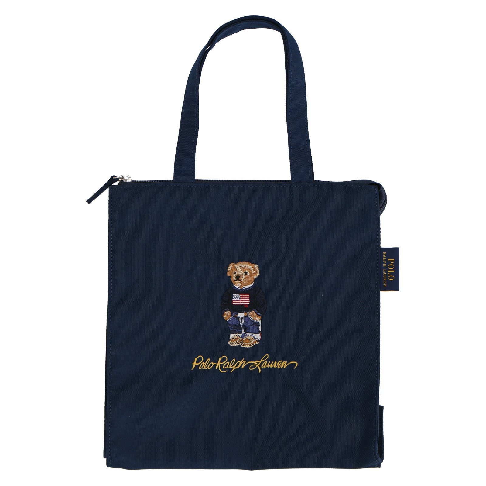 ポロ馬刺繍 ネイビー トートバッグ ポロ馬刺繍 ネイビー トートバッグ POLO RALPH LAUREN Polo