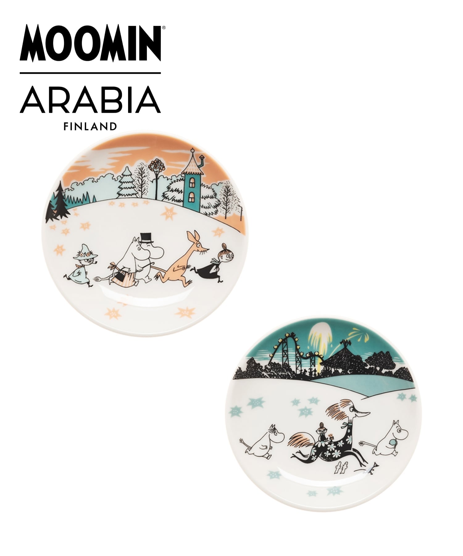 MOOMIN ARABIA [公式] ムーミンアラビア ムーミンバレー ミニプレート 