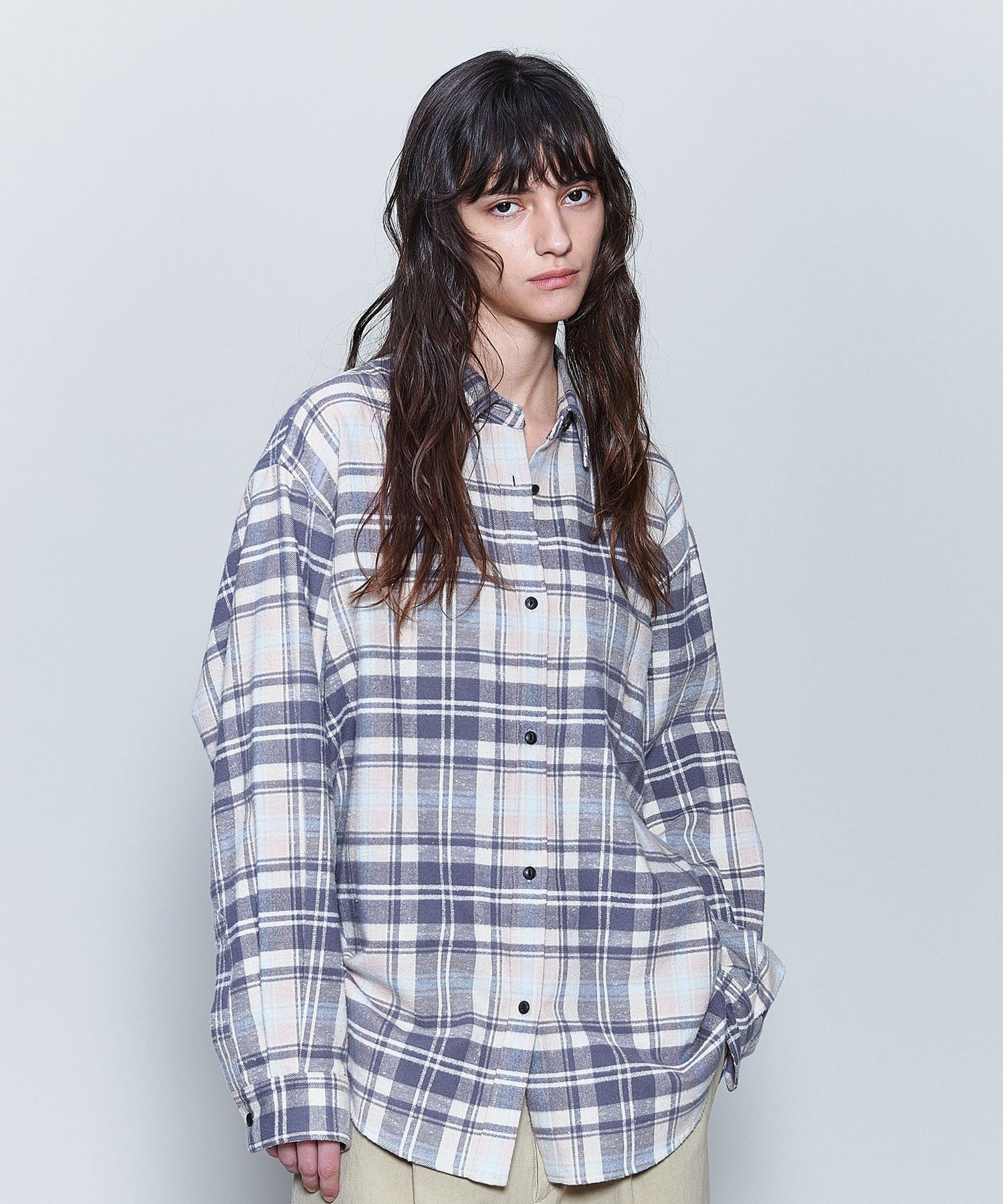 シャツ/ブラウス(長袖/七分) BEAUTY&amp;YOUTH UNITED ARROWS - roku 6 check shirts nh6306-02_1.jpg
