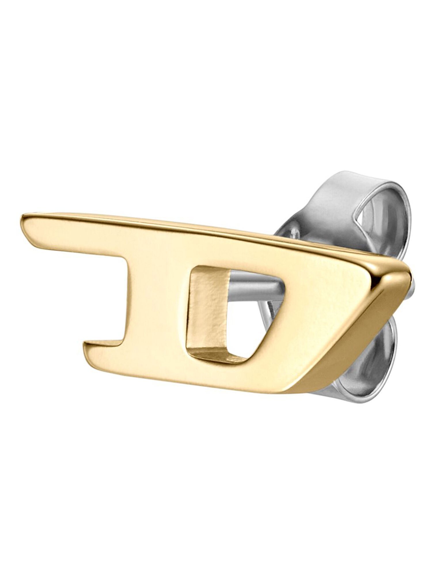DIESEL Dx1417 ゴールド ピアス(片耳用) 国内買付☆DIESEL☆フープピアス Dx1417 ギフトにも◎ (DIESEL