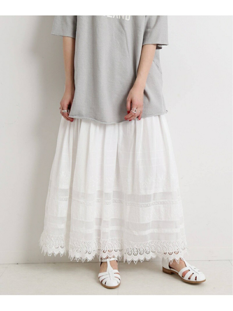 SALE／40%OFF】SLOBE IENA ＜追加＞刺繍レーススカート◇ スローブ