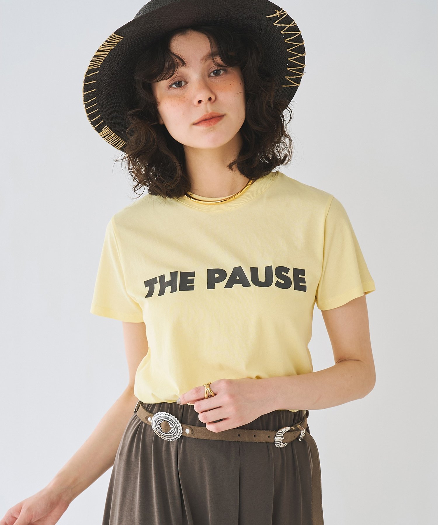Whim Gazette ＜WEB限定カラーあり＞【THE PAUSE】THE PAUSE Tシャツ
