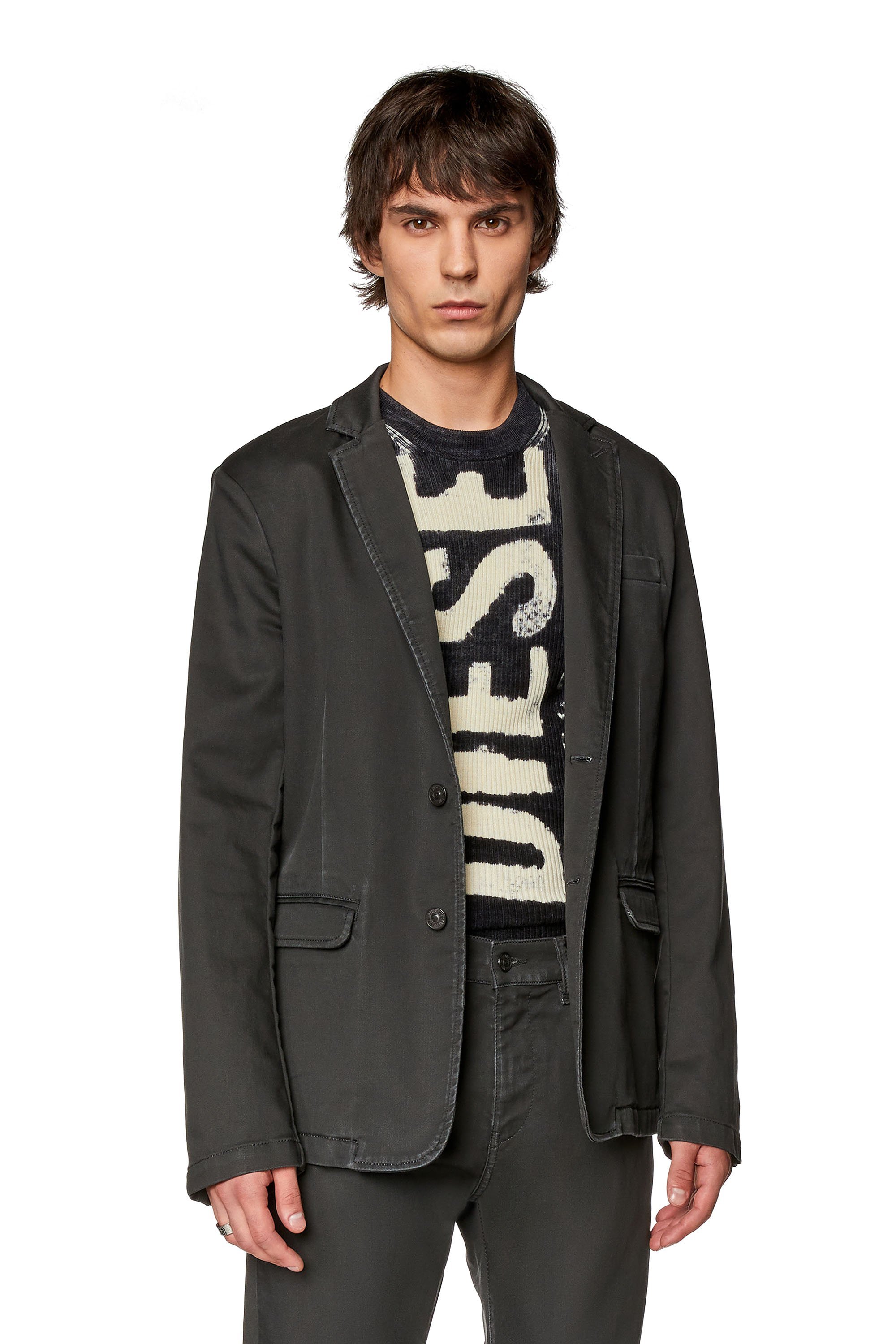 DISEL デニムジャケット　シースルー　ディーゼル 楽天市場】DIESEL メンズ デニム ジャケット シースルー