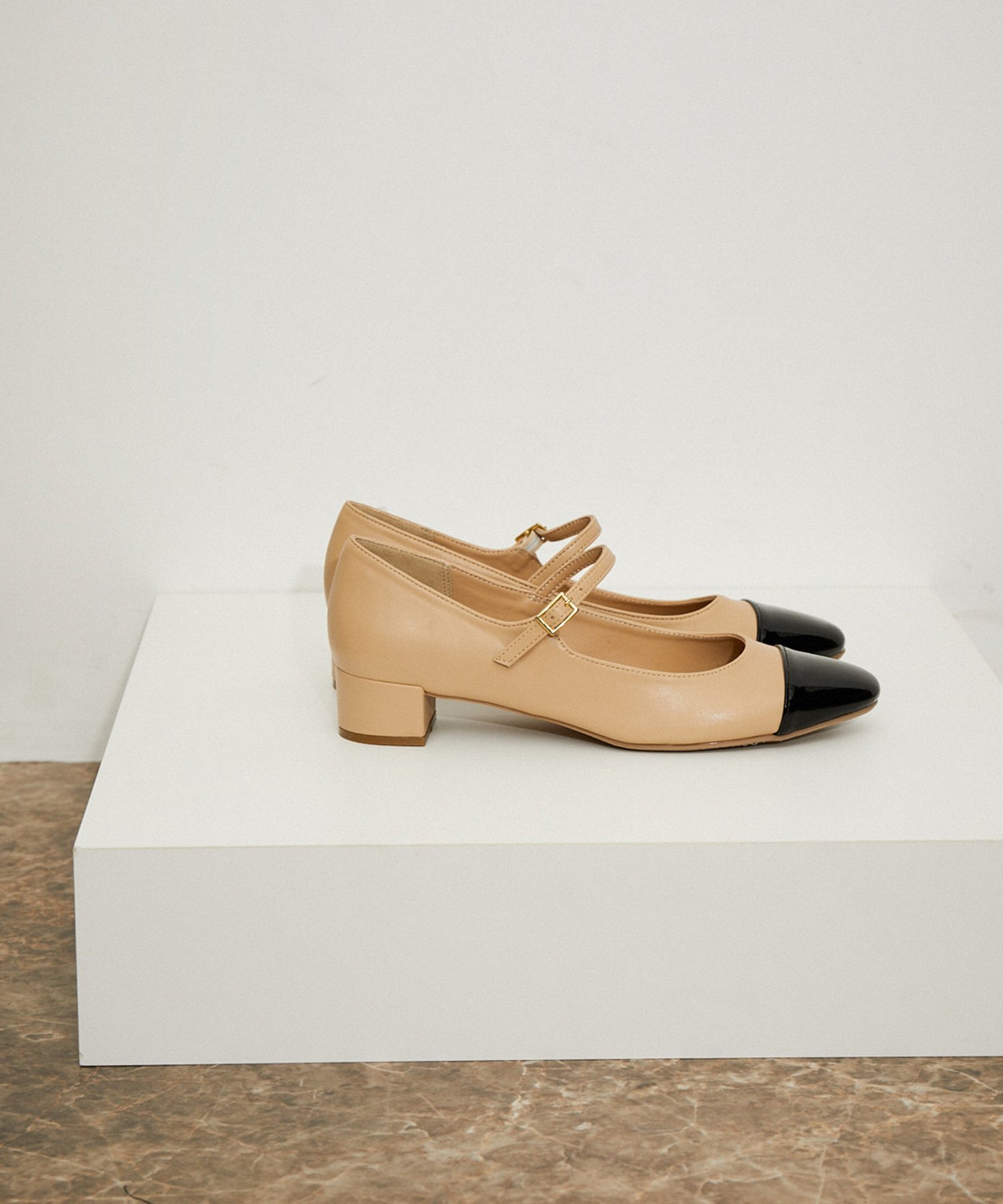SALE／40%OFF】ADAM ET ROPE' FEMME バイカラーメリージェーン