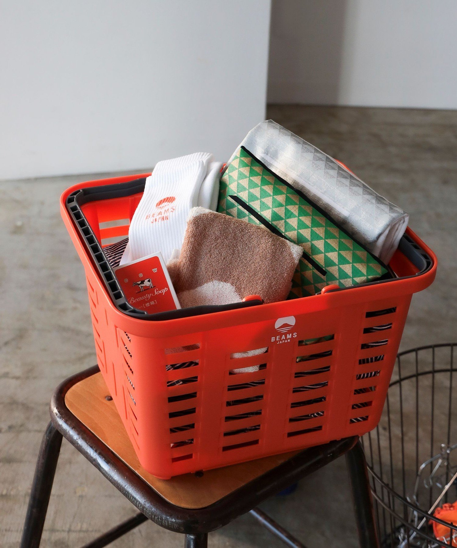 SALE／50%OFF】COMBI ABACA フリル バスケットバッグ UNITED ARROWS