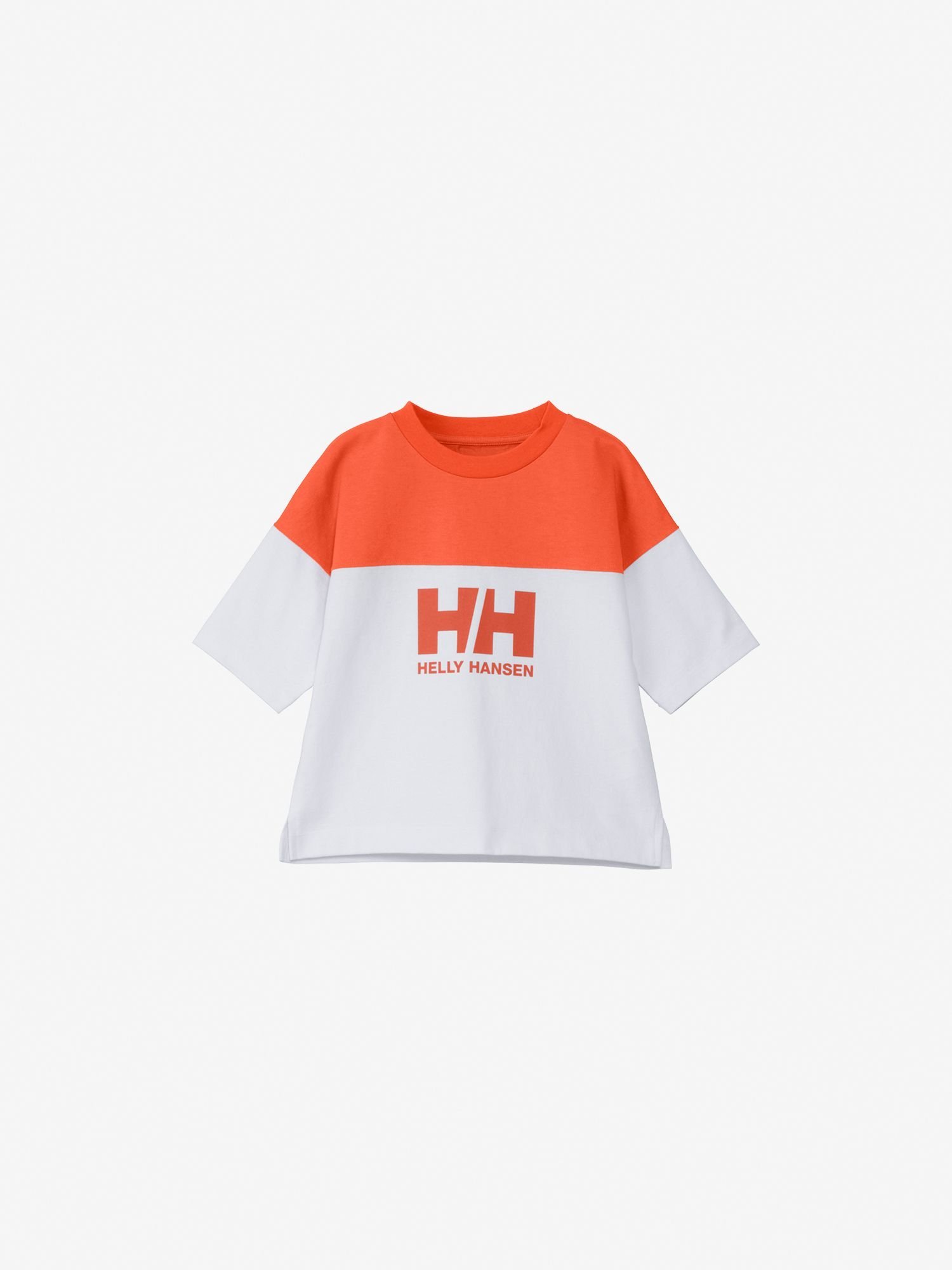 【SALE／30%OFF】HELLY HANSEN 【公式】ハーフスリーブフットボールティー(キッズ) ヘリーハンセン トップス カットソー・Tシャツ グレー オレンジ ホワイト ネイビー画像