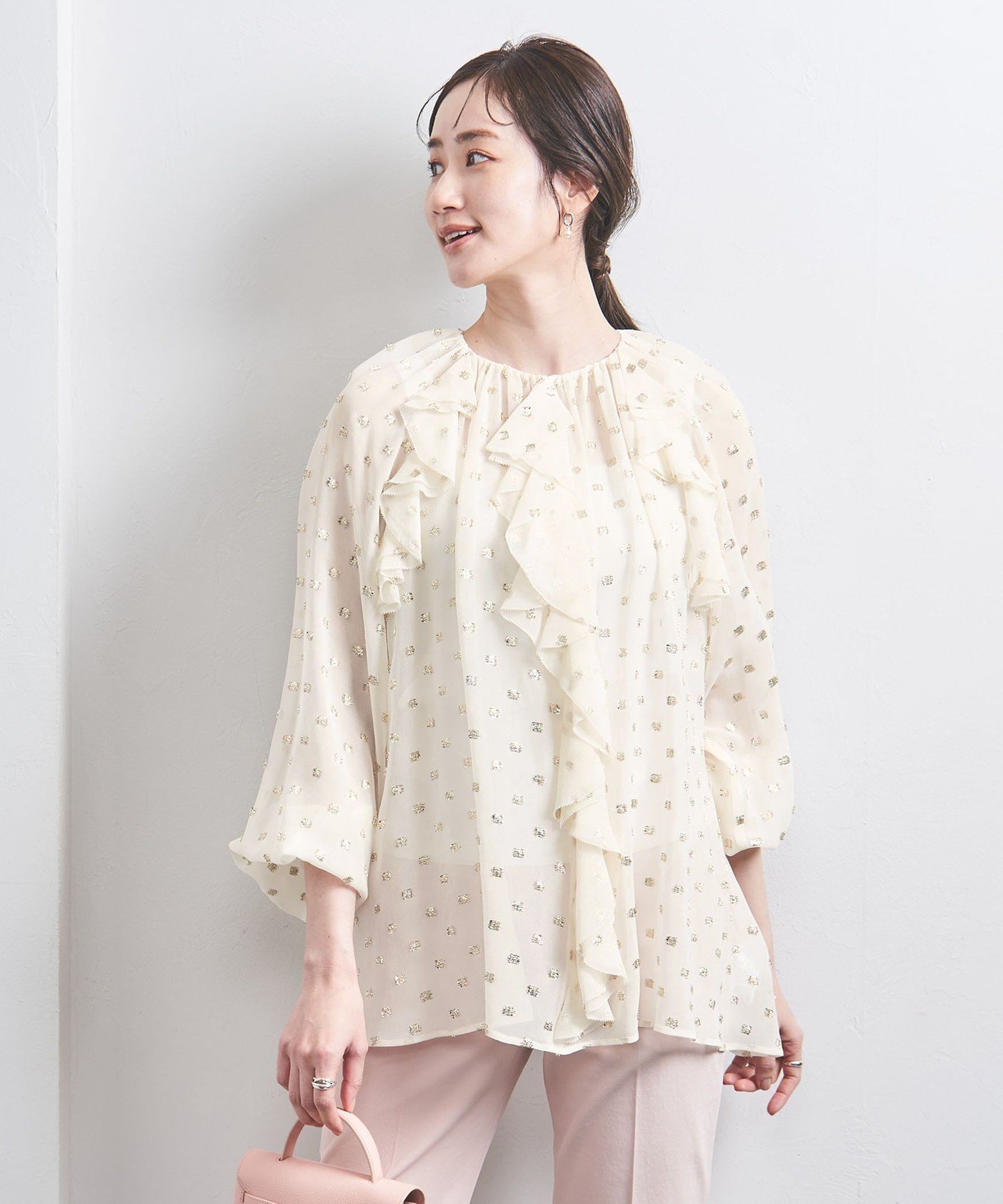 楽天市場】【SALE／40%OFF】シャーリング 2WAY ブラウス UNITED ARROWS