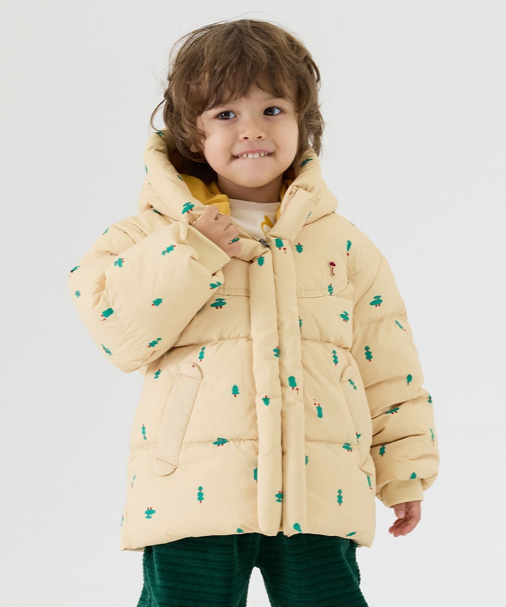 モイモルン　ダウンコート ポイントボアキルティングダウン | おしゃれな子供服 moimoln