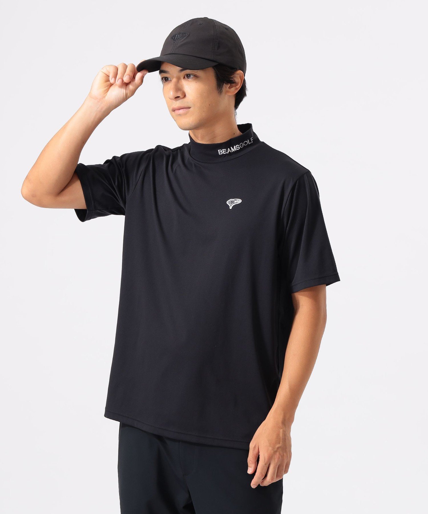 楽天市場】＜MEN＞ ORANGE LABEL / ワンポイント モックネックシャツ