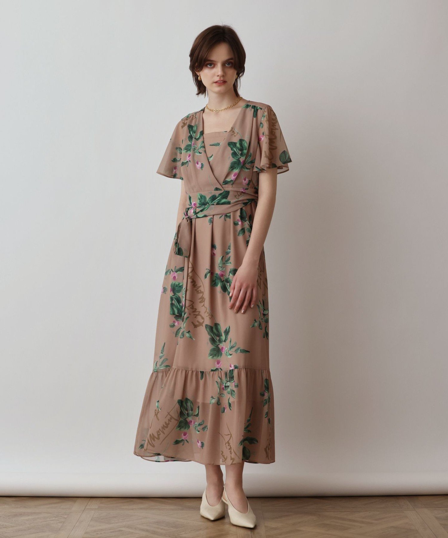 楽天市場】グレーププリントティアードワンピース GRACE CONTINENTAL