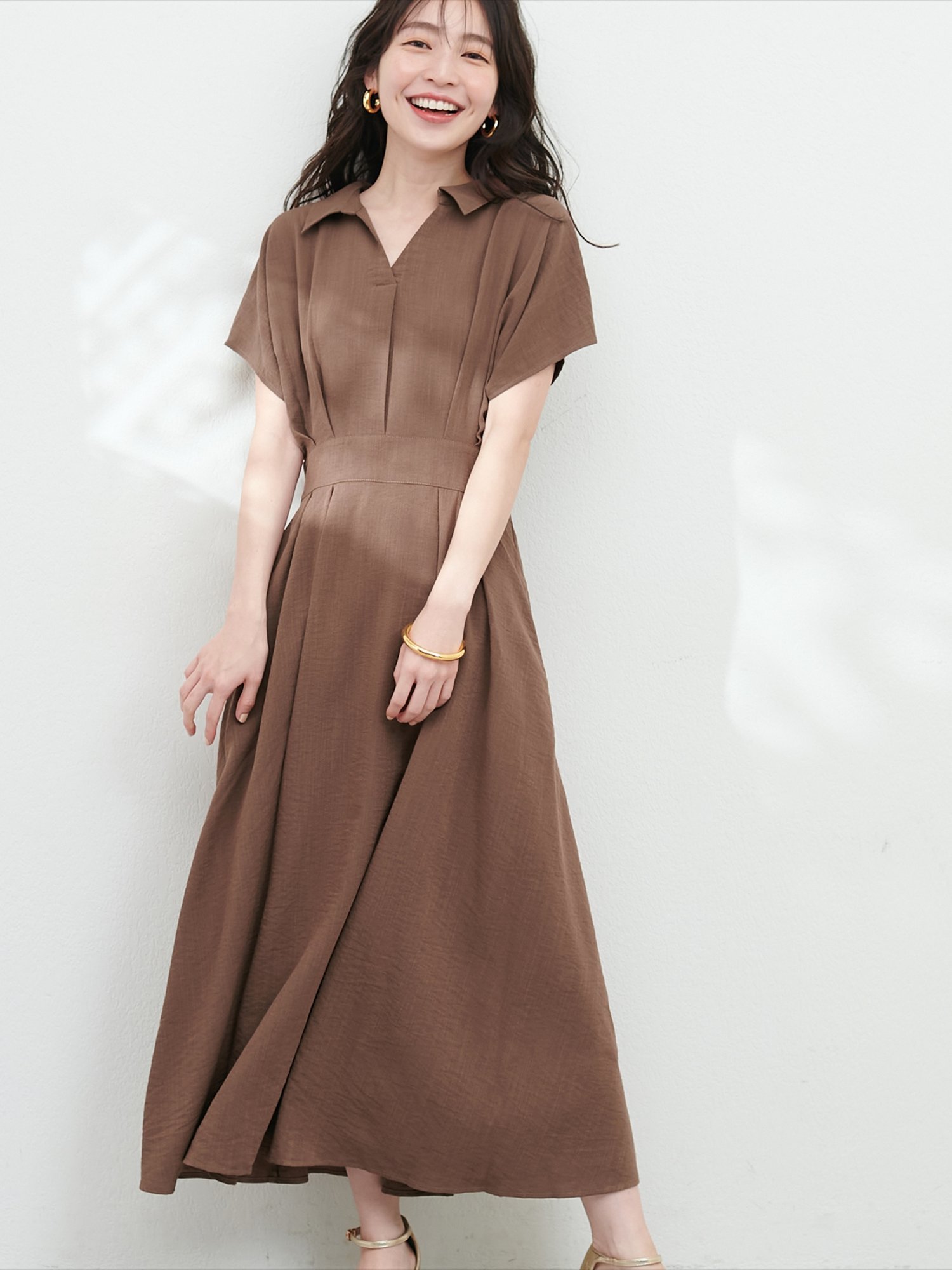 涼しげな正絹ツーピース 2WAYシルエットパリジェンヌワンピース｜JENNE(ジェンヌ)公式