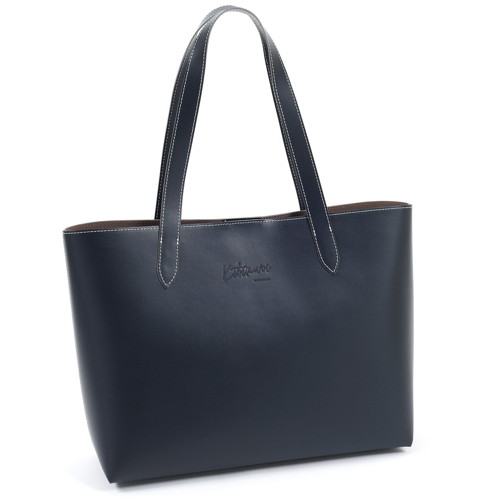 美品✨キタムラ トートバッグ 多収納 レザー ブラウン メンズ レディース トートバッグ｜キタムラオンラインショップ