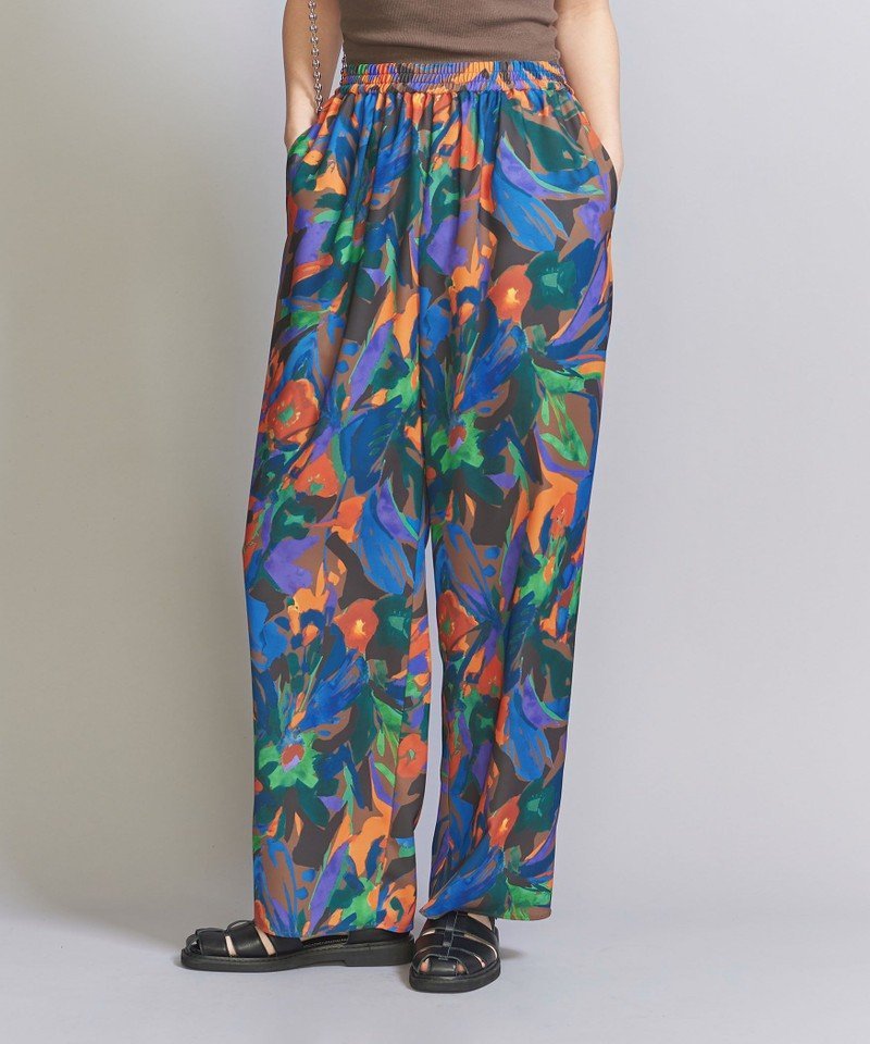 UNITED ARROWS ユナイテッドアローズ　フラワープリントイージーパンツ SALE／40%OFF】BEAUTY & YOUTH UNITED ARROWS フラワープリント