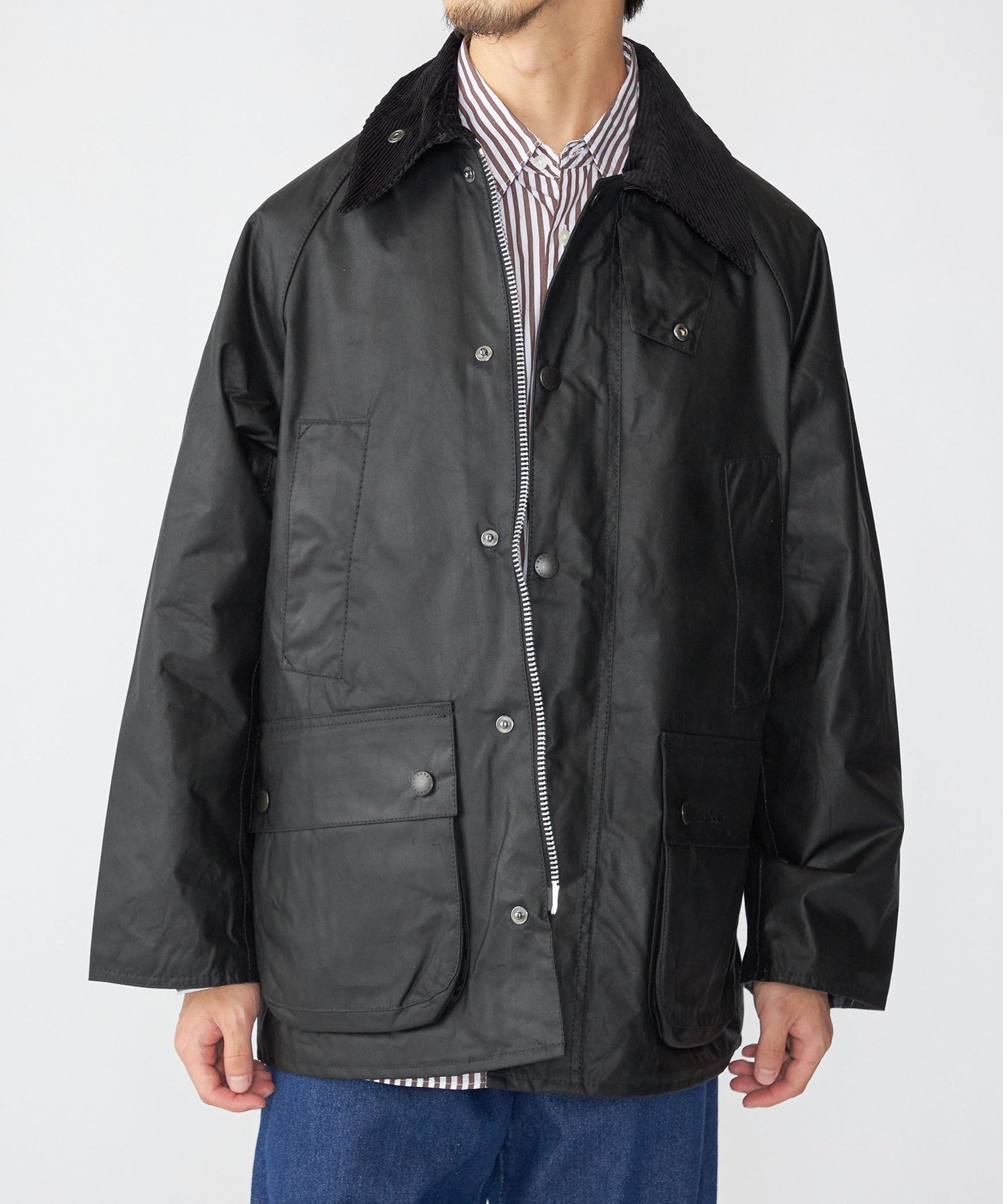 楽天市場】Barbour: OS WAX BEDALE オーバーサイズ ビデイル SHIPS MEN