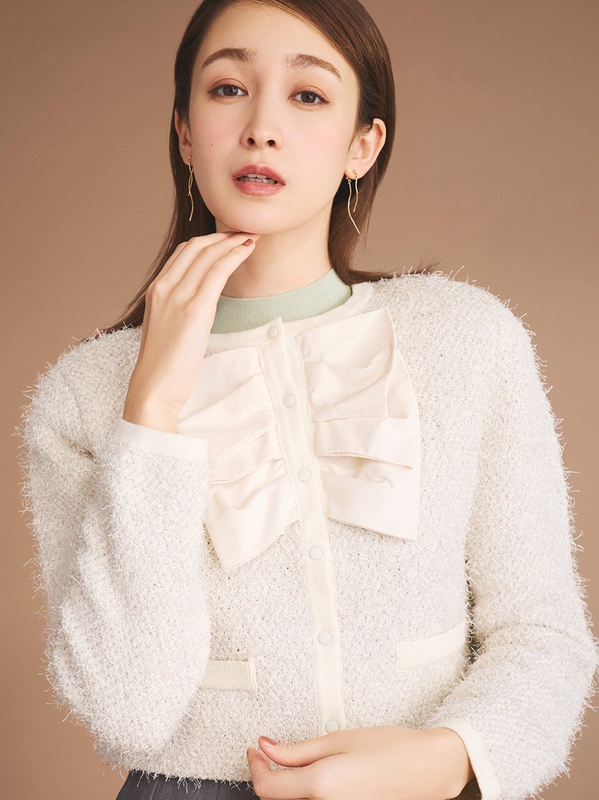 今期美品セルフォード チュールシアーブルゾン Amazon.co.jp: [セルフォード] チュールシアーブルゾン