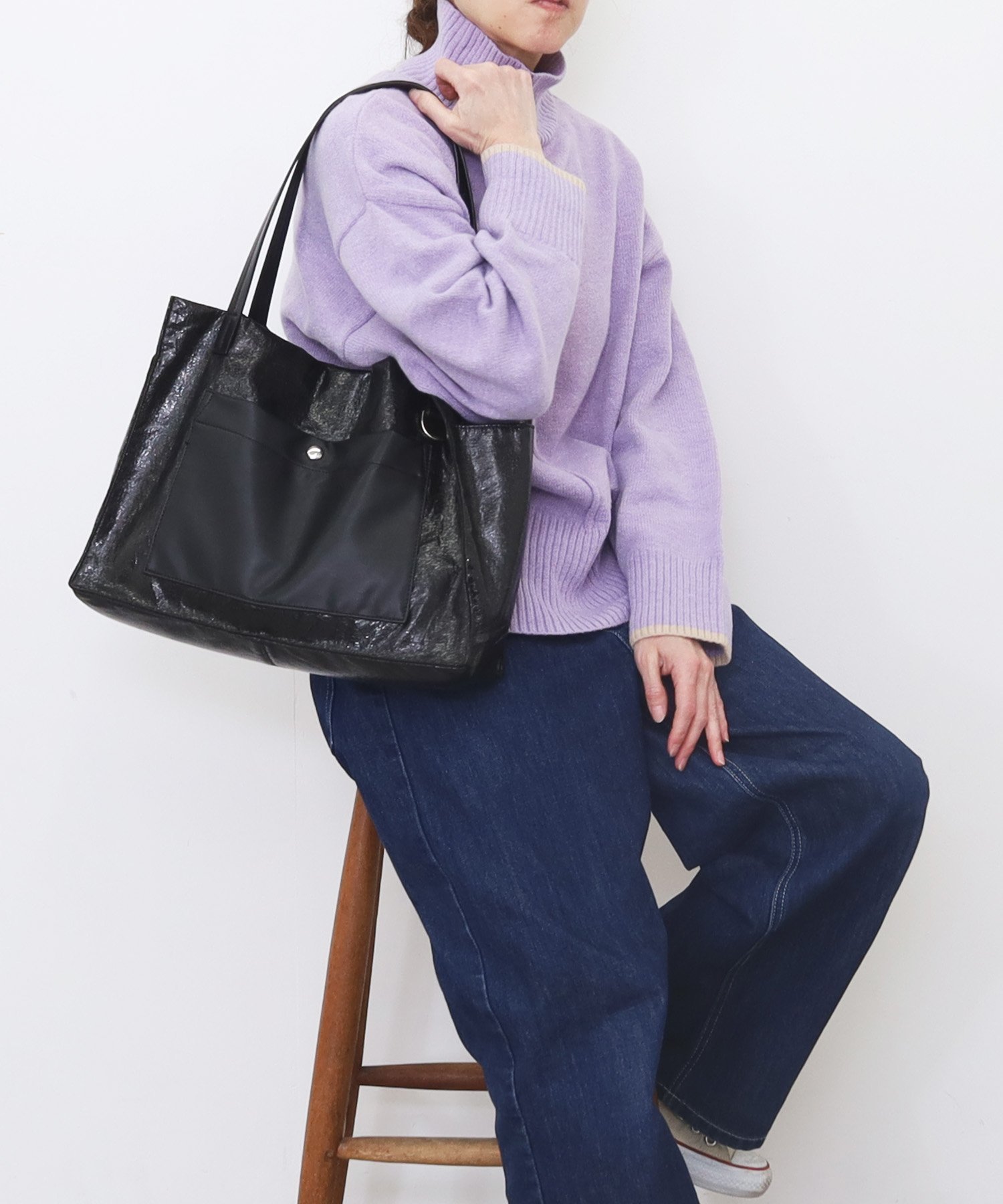 【新品未使用】　ピオヌンナル　CC MILK ダークネイビー　撥水加工 CC MILK【3/3(日) 21:00販売開始】 – pionunnal