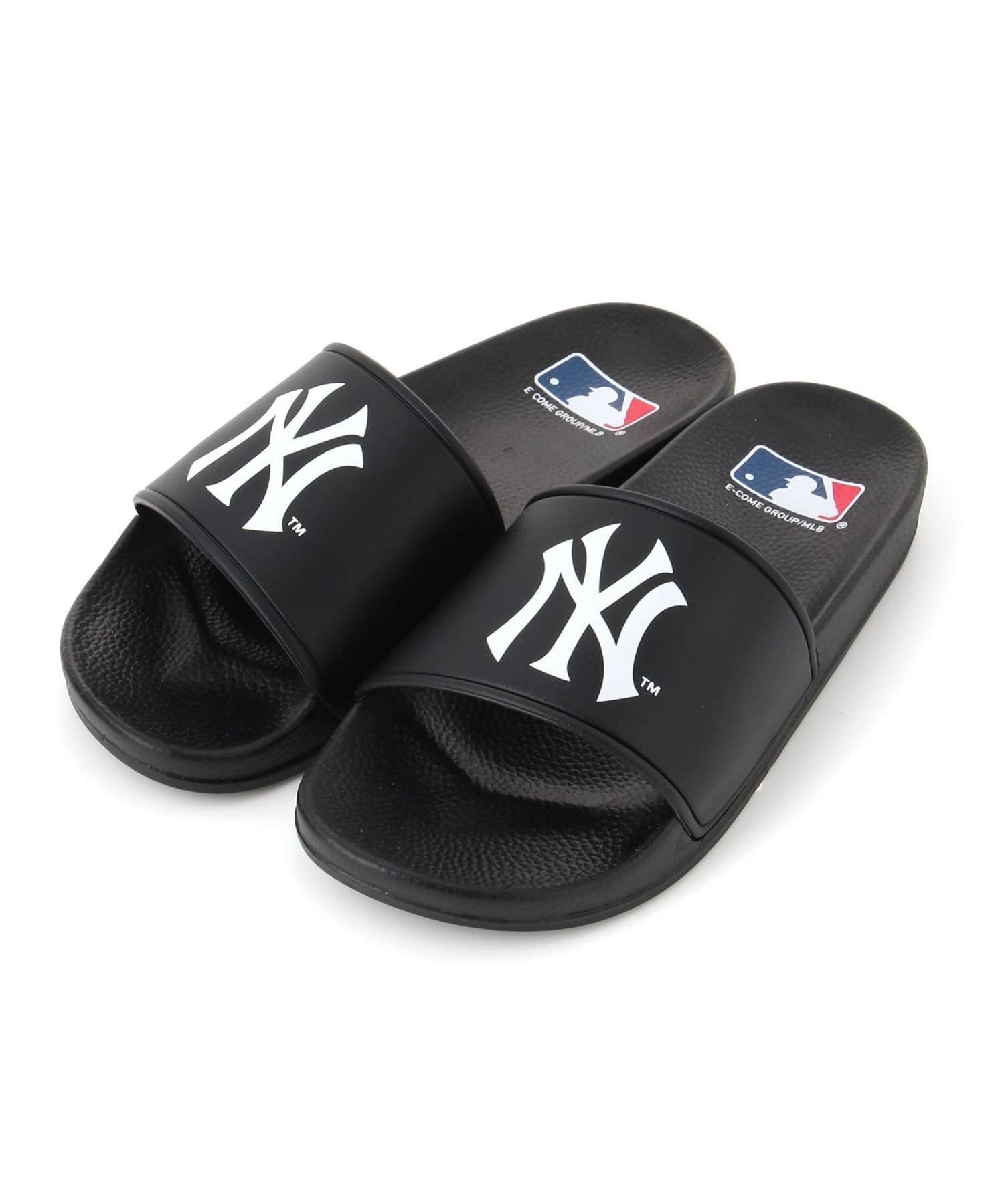 楽天市場】50/50 スポーツサンダル スリッパ スライド MLB