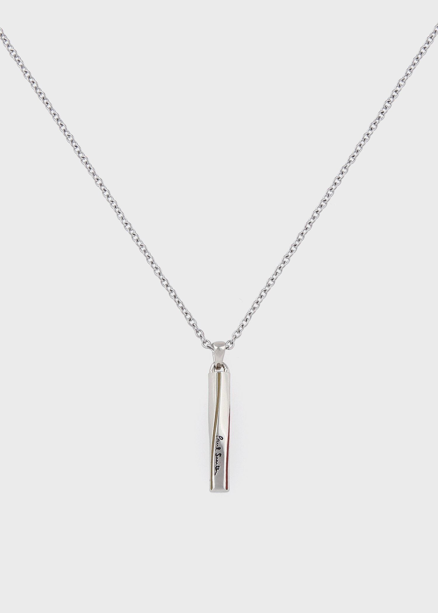【Paul Smith】ポールスミス \"Shadow Stripe Emboss\" ネックレス Shadow Stripe Emboss