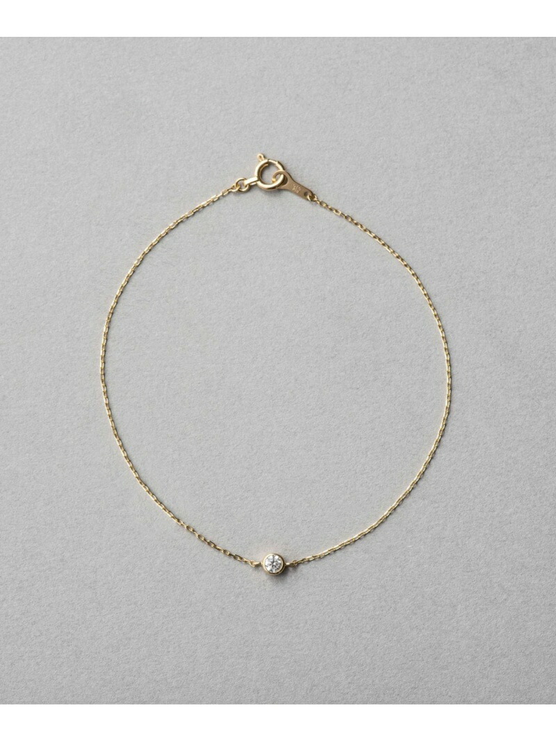 楽天市場】K18YG ホースシュー ダイヤモンド ブレスレット ete