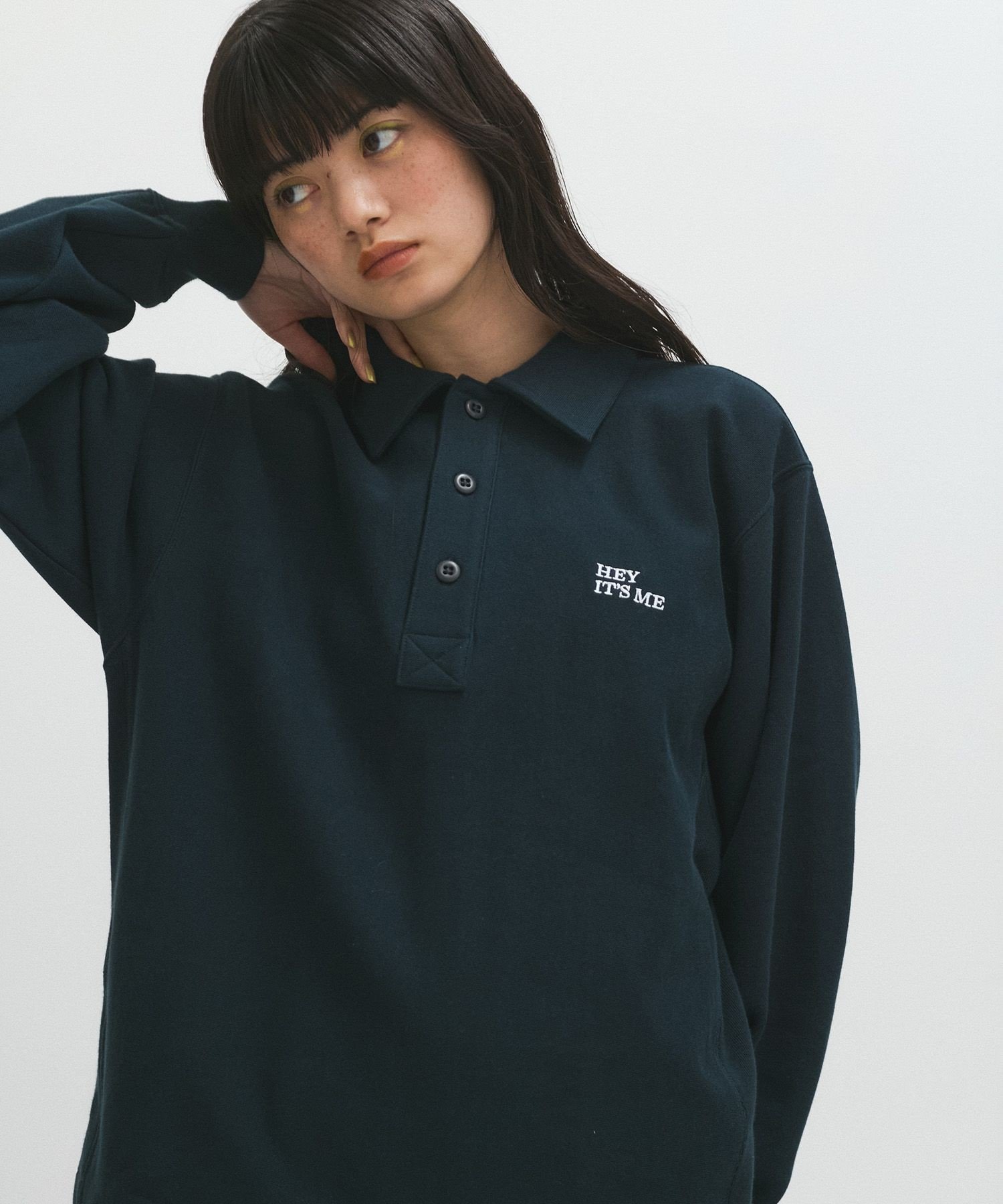 トレーナー スウェット 「Champion for ADAM ET ROPE'」別注 SWEAT HALF SNAP レディース Champion トレーナー スウェット 「Champion for ADAM ET ROPE
