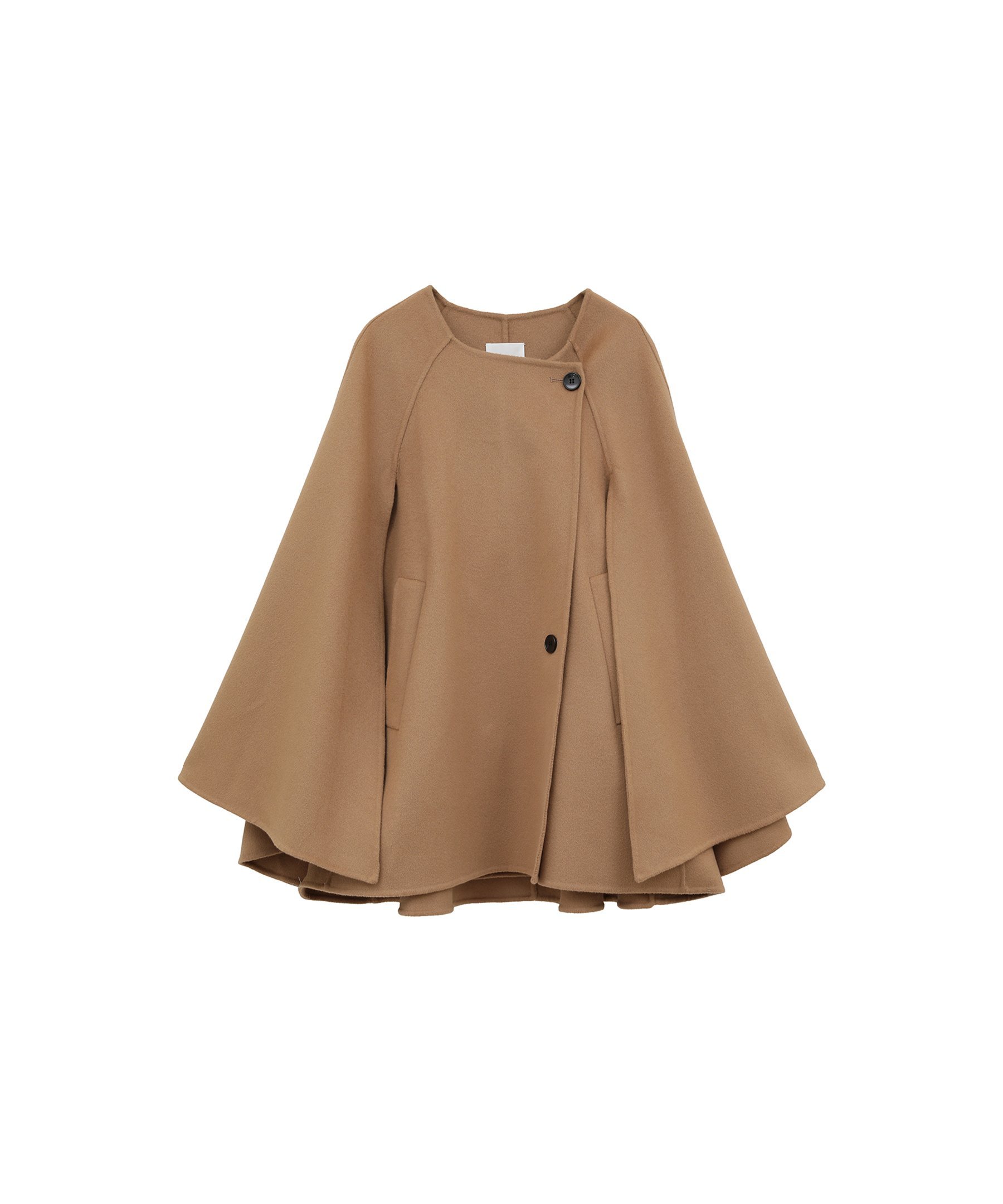 SALE／50%OFF】1er Arrondissement ダブルビーバーケープコート 