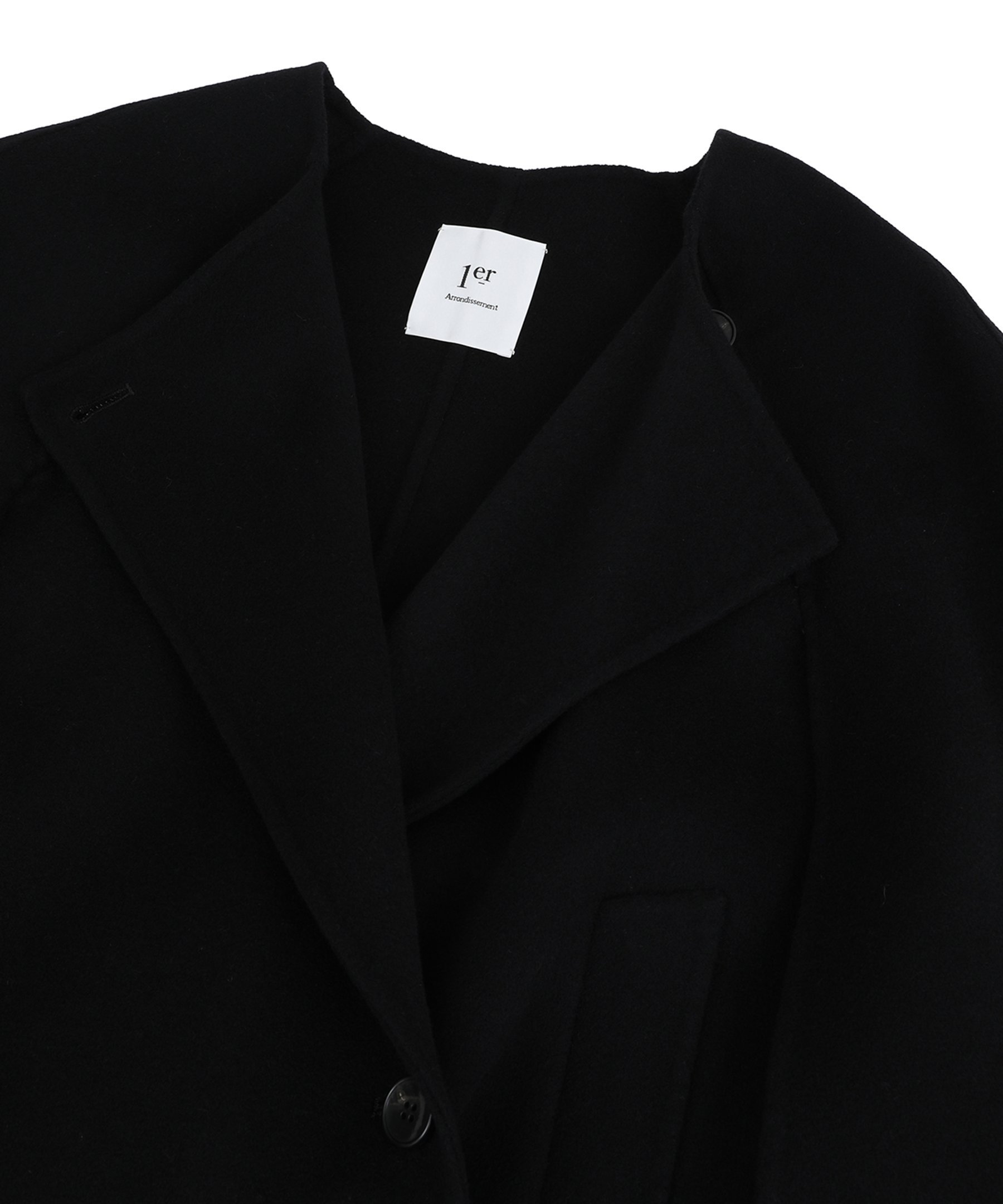 SALE／50%OFF】1er Arrondissement ダブルビーバーケープコート 