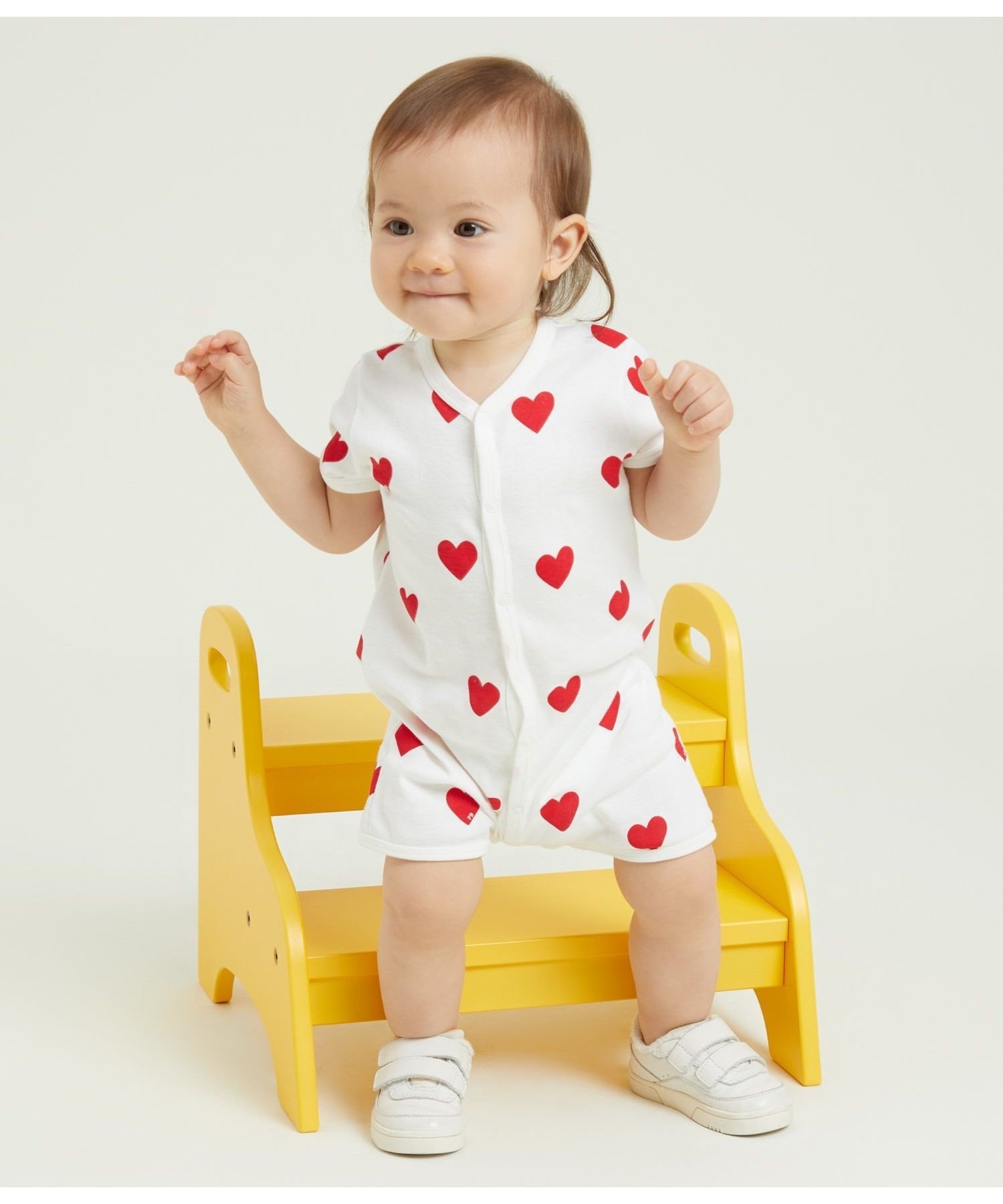 白猫黒　PETIT BATEAU カバーオール MLB】ワッペンカバーオール（ロンパース・カバーオール(ベビー