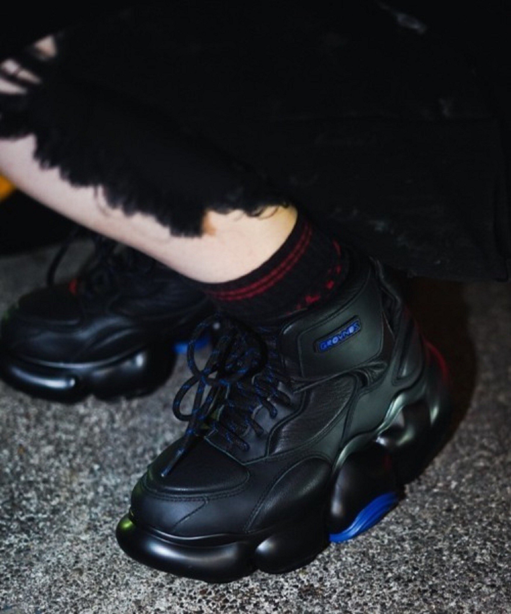 楽天市場】grounds/グラウンズ/別注MOOPIE BASKET BLUE RF ROYAL FLASH