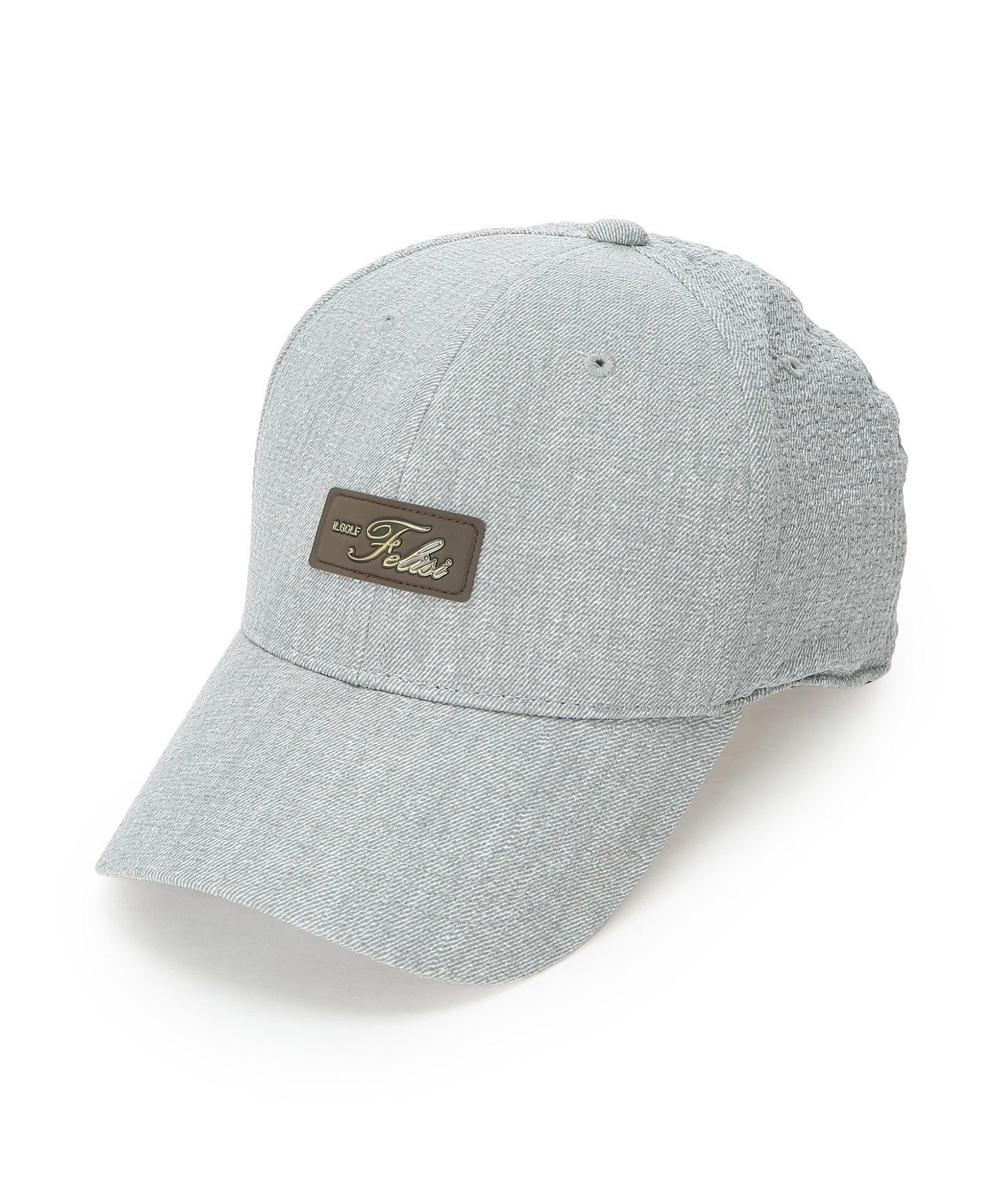 新品タグ付き フェリージ シアサッカー ストレッチ モックネック ゴルフ MEN】ストレッチダンボールモックネック 吸水速乾 UVカット