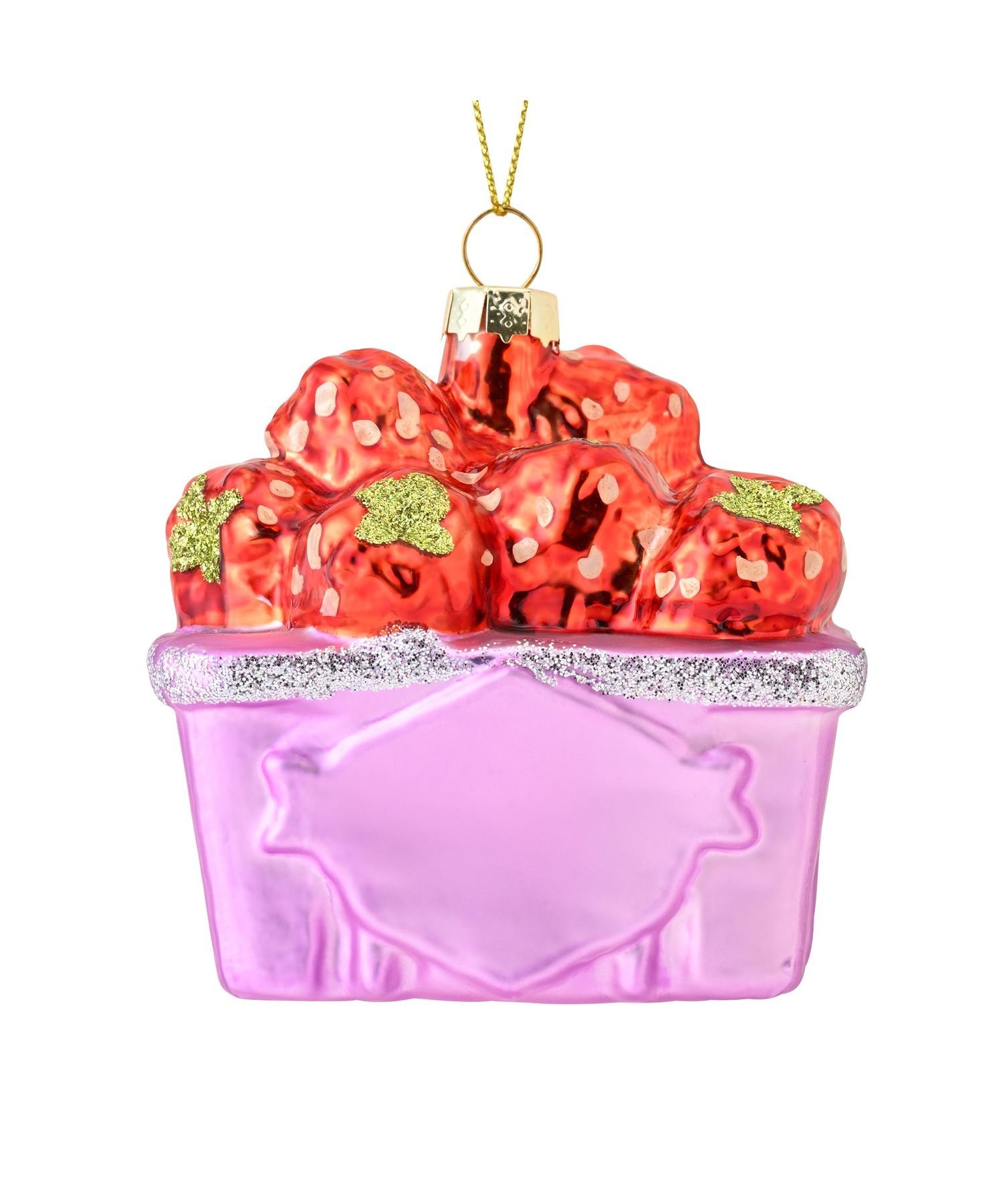 楽天市場】Francfranc ガラスオーナメント ストロベリー ピンク フラン