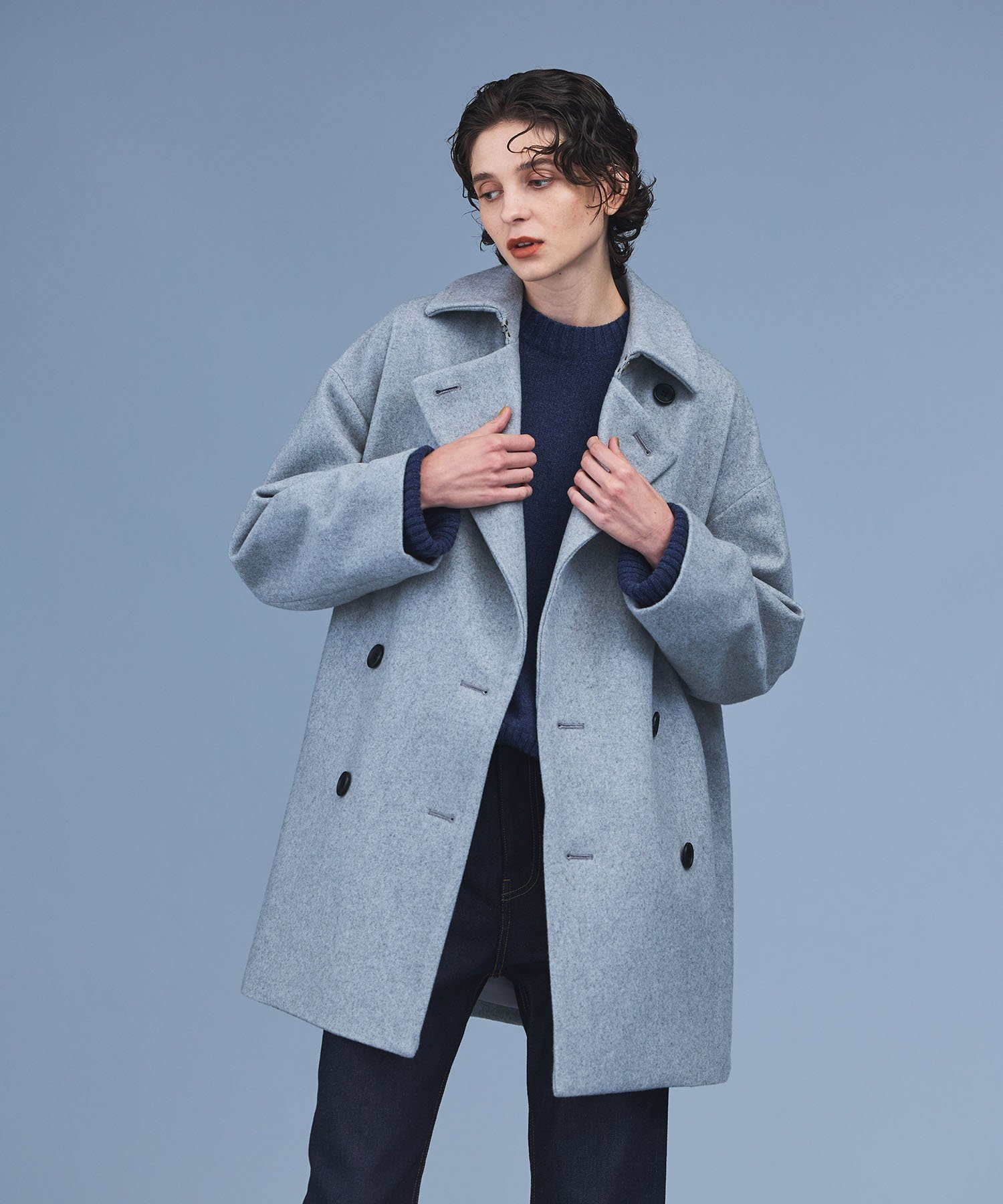 SALE／60%OFF】N.O.R.C N.O.R.C/メルトンPコート ノーク ジャケット