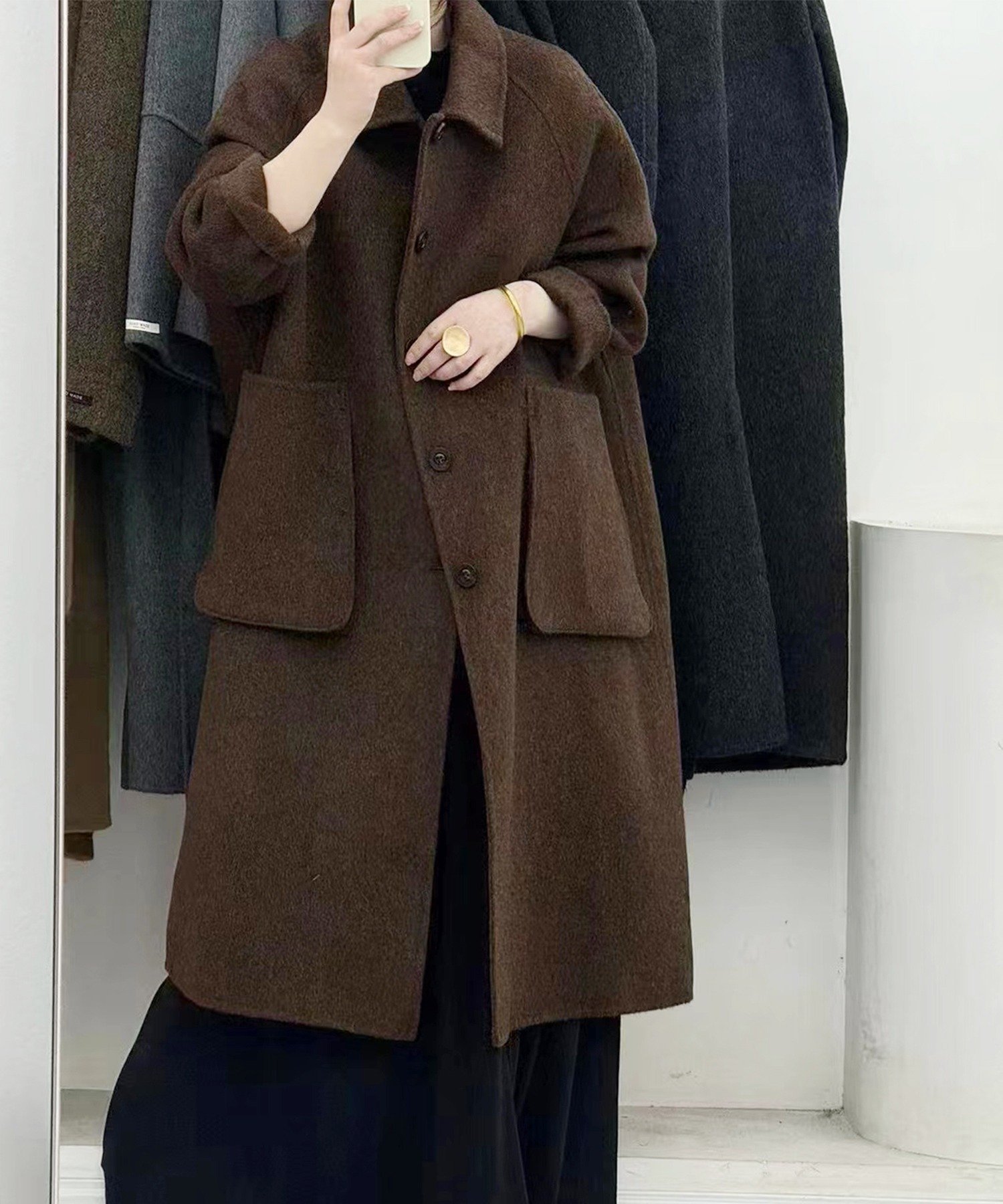 80's 90's vintage 春秋冬 取り外し ステンカラー コート FREAK'S STORE/vintage likeステンカラーコート｜Daytona Park(FREAK'S