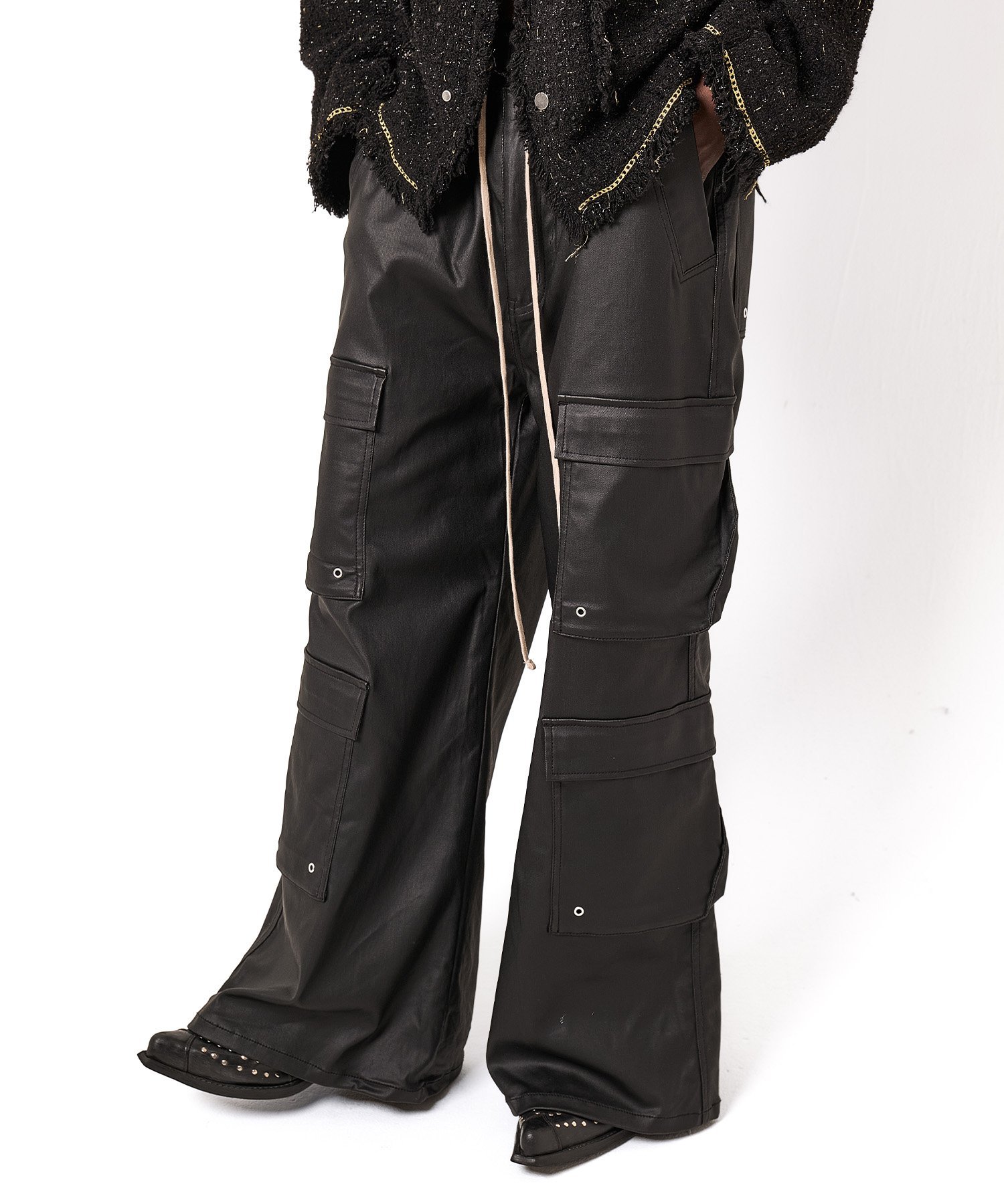 楽天市場】DankeSchon／ダンケシェーン／ST TWILL FLARE CARGO PANTS