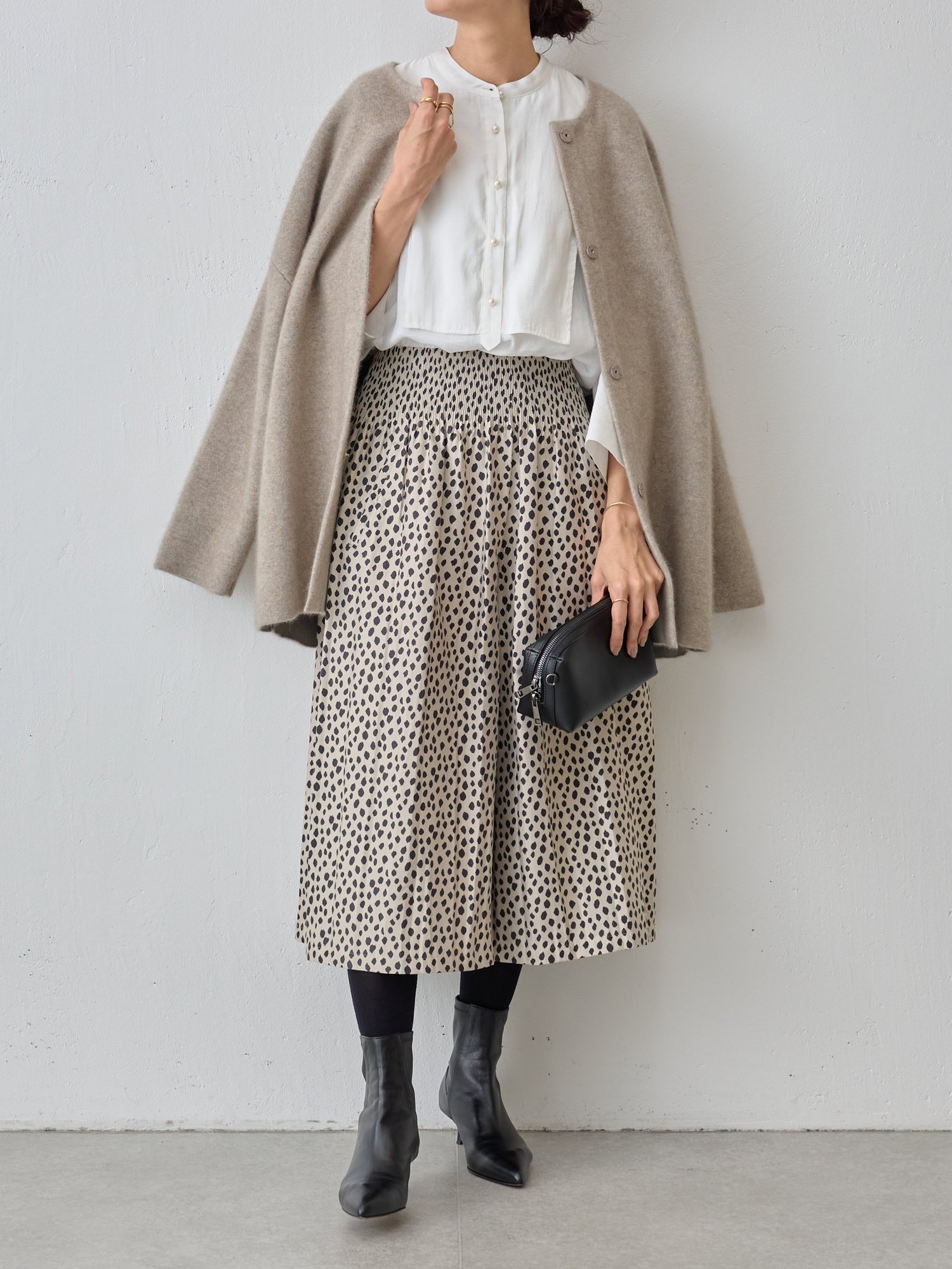 【新品】BEARDSLEY ビアズリー レオパードジャガードキュロットパンツ SALE／70%OFF】BEARDSLEY レオパードジャガードキュロットパンツ