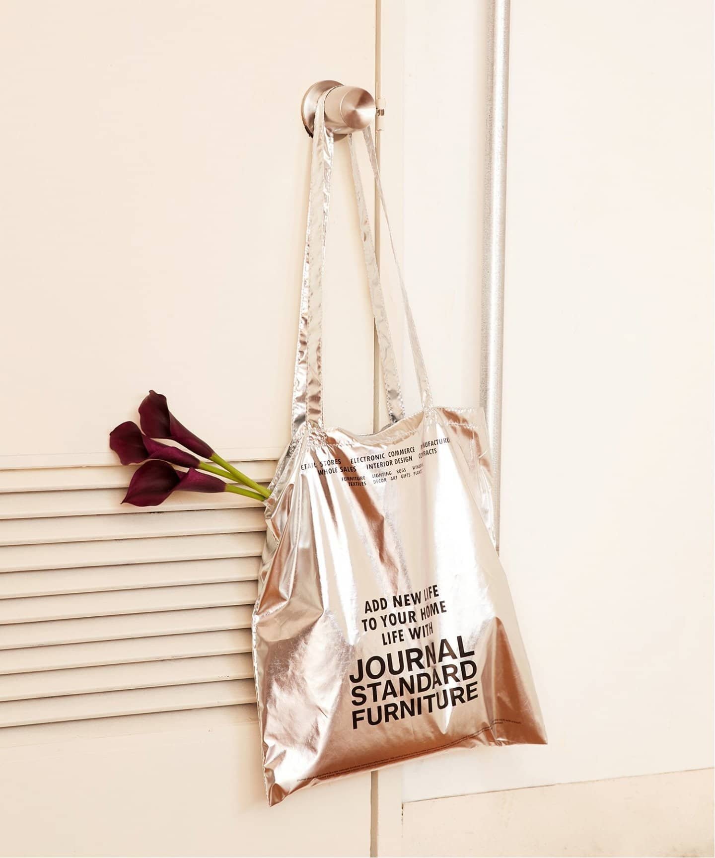 JOURNAL STANDARD FURNITURE JSF TOTE SILVER トートバッグ ジャーナル 