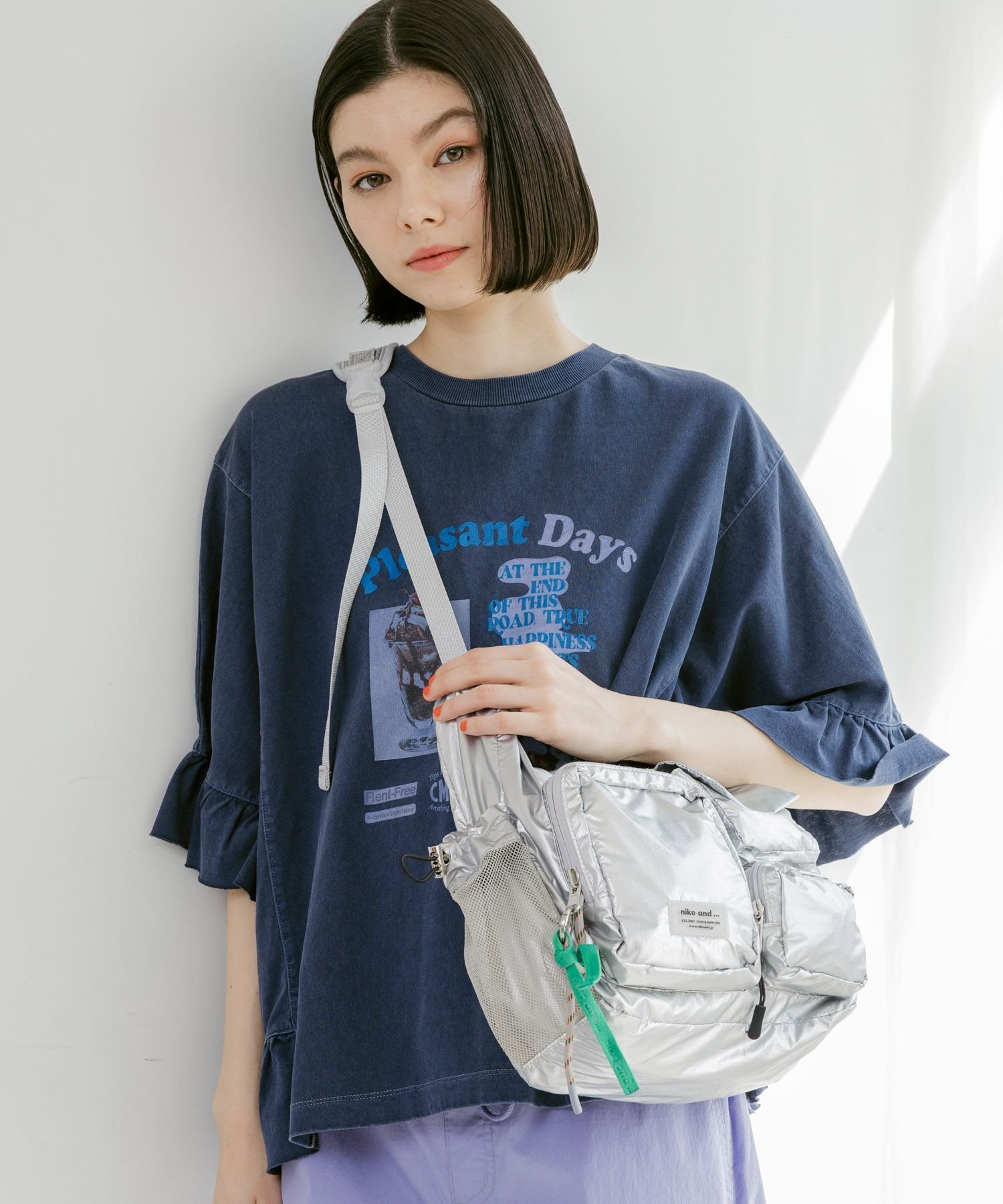 バッグ niko 楽天市場】(M)FLスクエアデイパック niko and  ニコアンド バッグ