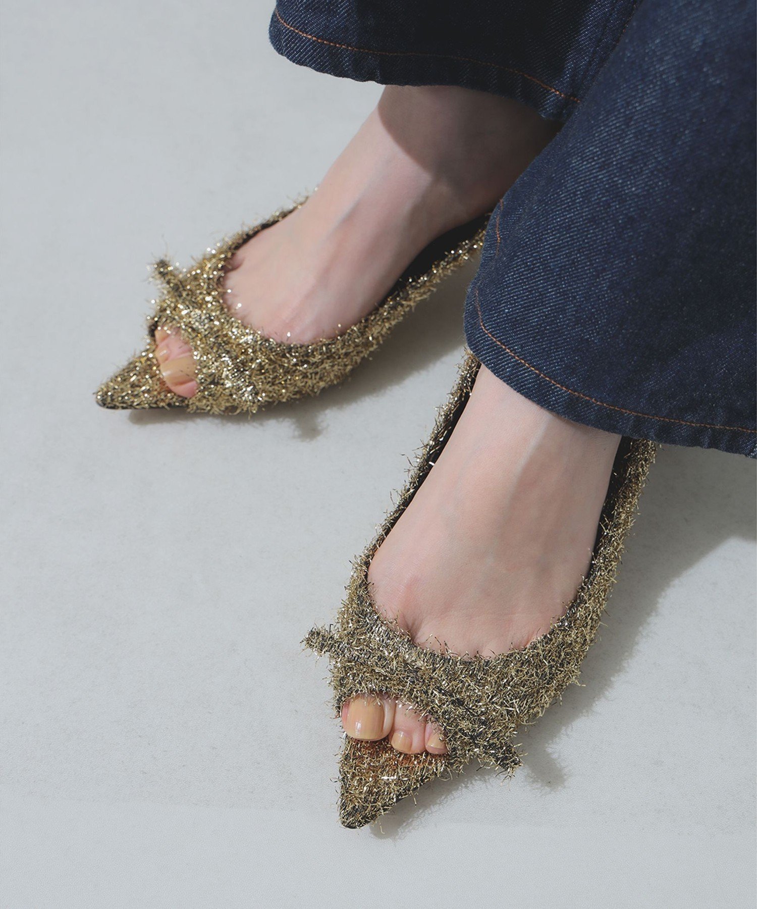 PIPPICHIC CHRISTEL Re-born スエードパンプス Demi-Luxe BEAMS（デミルクス ビームス）PIPPICHIC / CHRISTEL