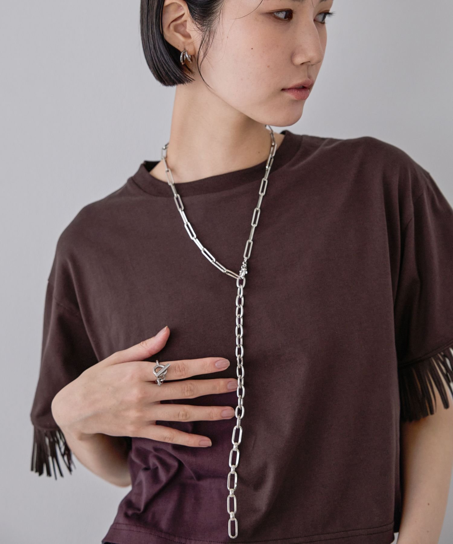 楽天市場】【SALE／48%OFF】アソートチェーンロングネックレス