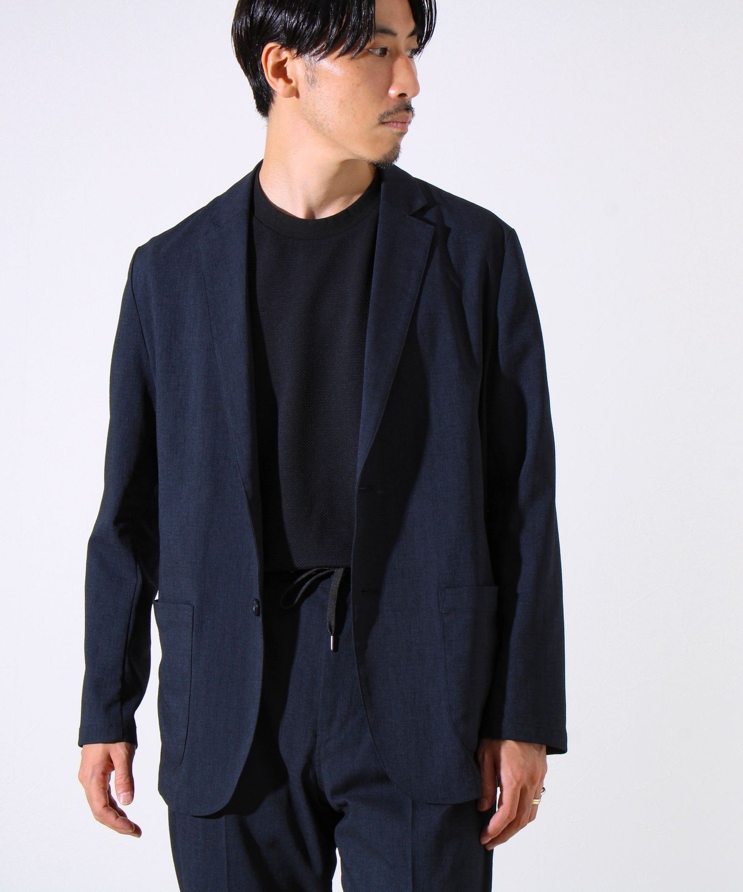 VAN JACKET ヴァンジャケット テーラードジャケット 紺ブレ 段返り L VAN JACKET 紺ブレ 金ボタン テーラードジャケット ネイビー 段