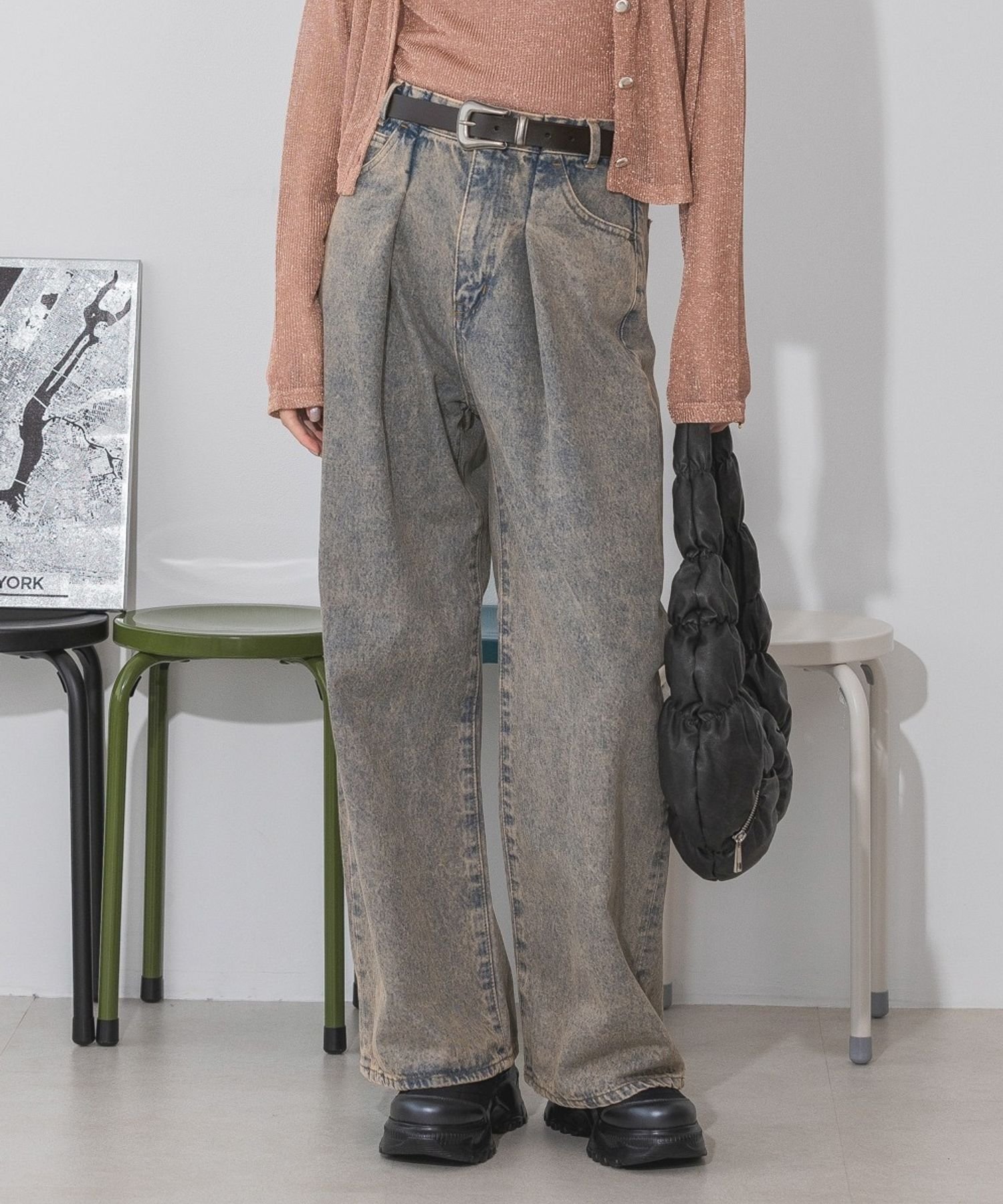 JEANASIS デニムBIGZIPSHJK GZ-GJ1ST-0601BK 15oz JEAN JACKET -WWⅡ 1ST- BLACK - 倉敷美観