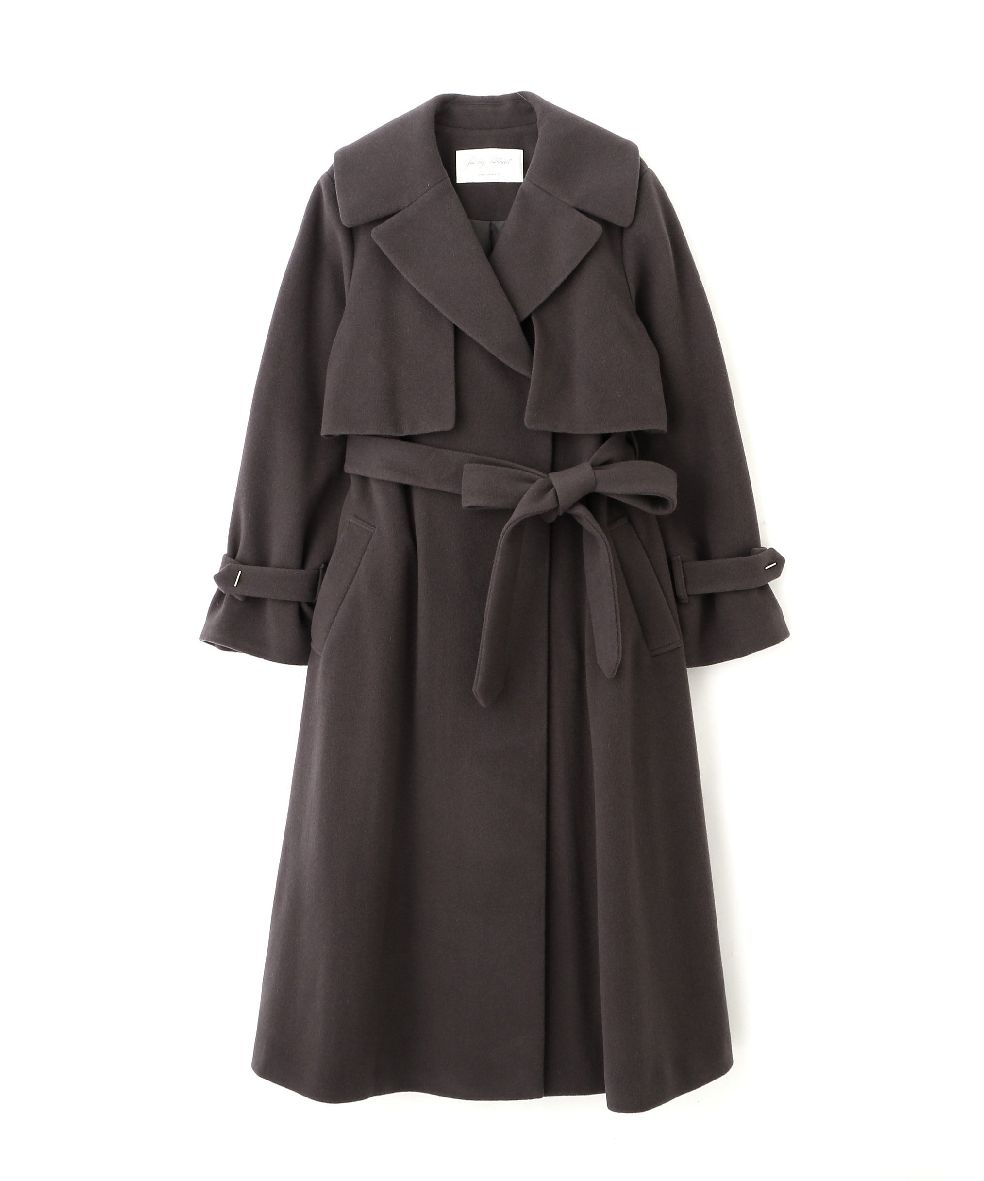 SALE／37%OFF】JILL by JILLSTUART ビッグカラーウールトレンチコート 