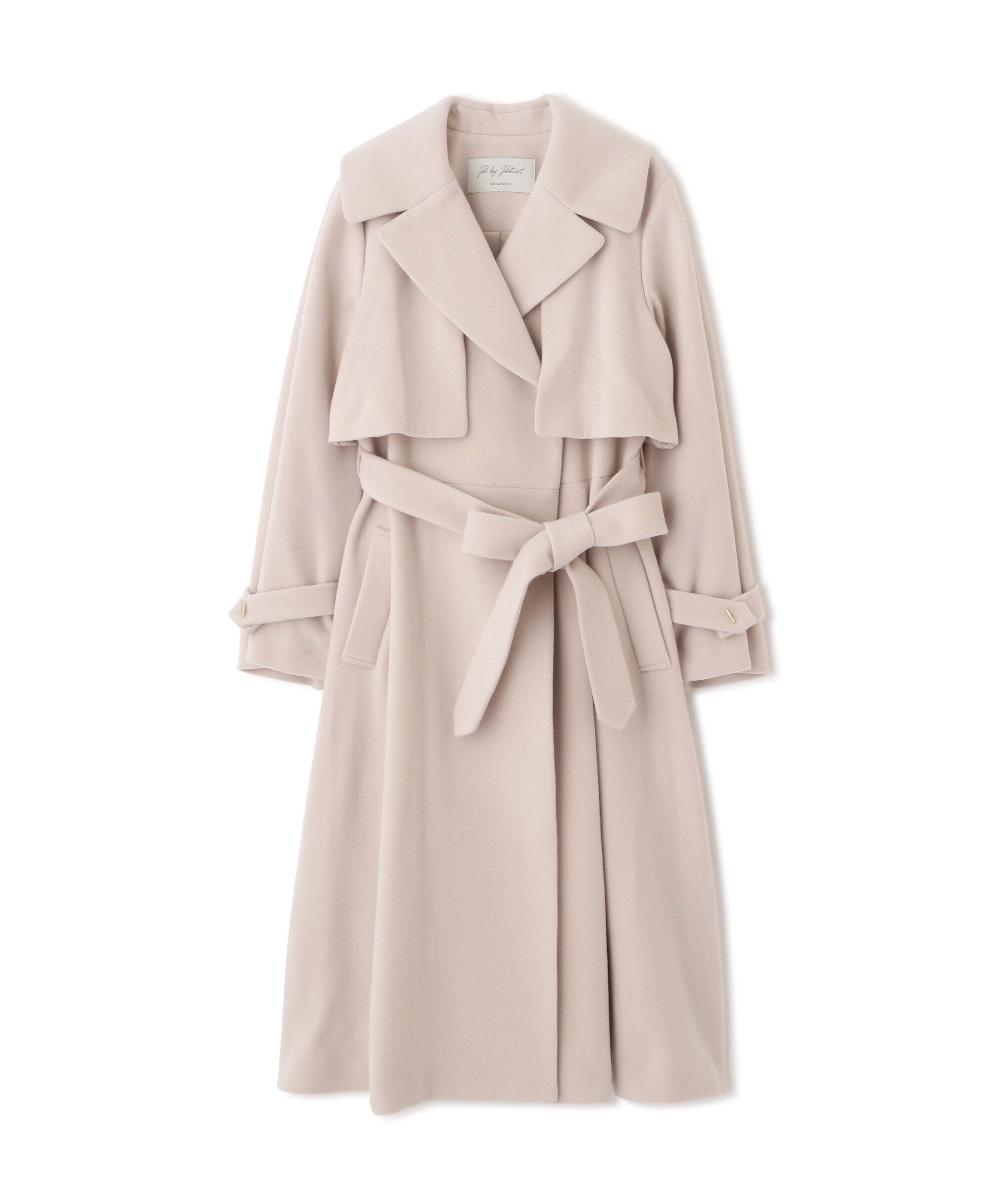 SALE／37%OFF】JILL by JILLSTUART ビッグカラーウールトレンチコート 