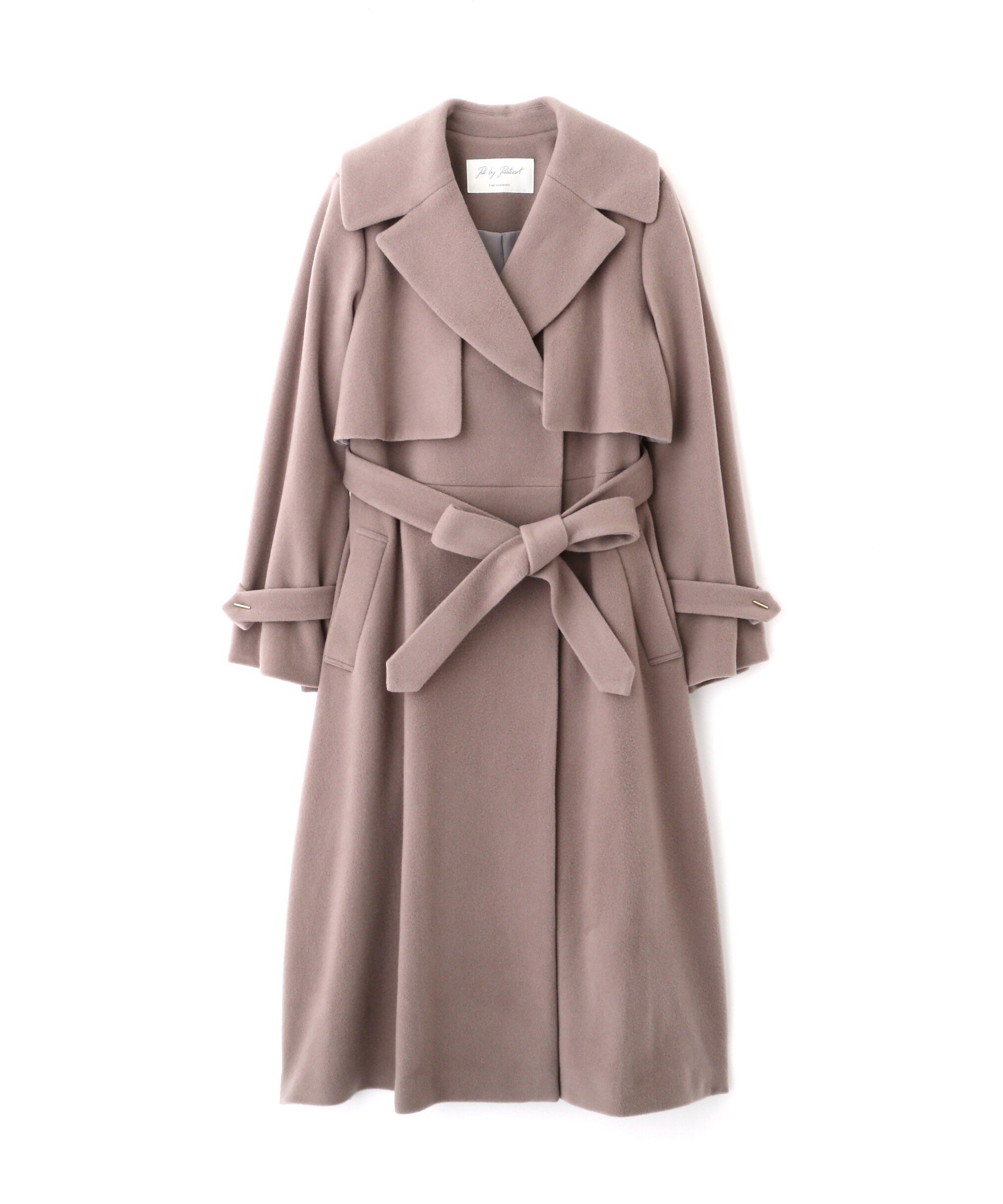 SALE／37%OFF】JILL by JILLSTUART ビッグカラーウールトレンチコート  