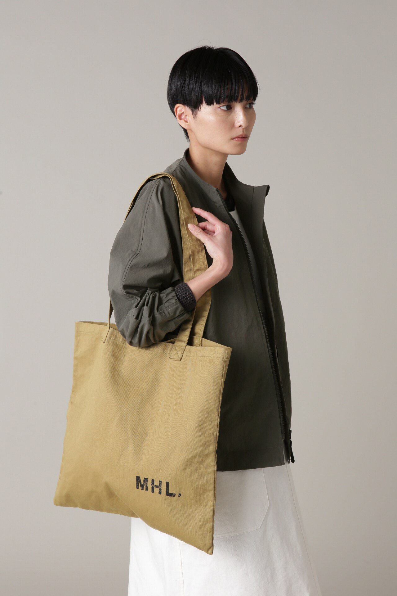 MHL. LIGHT COTTON DRILL マーガレット・ハウエル バッグ その他の 