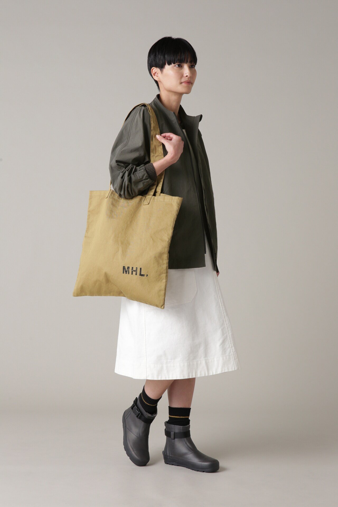 MHL. LIGHT COTTON DRILL マーガレット・ハウエル バッグ その他